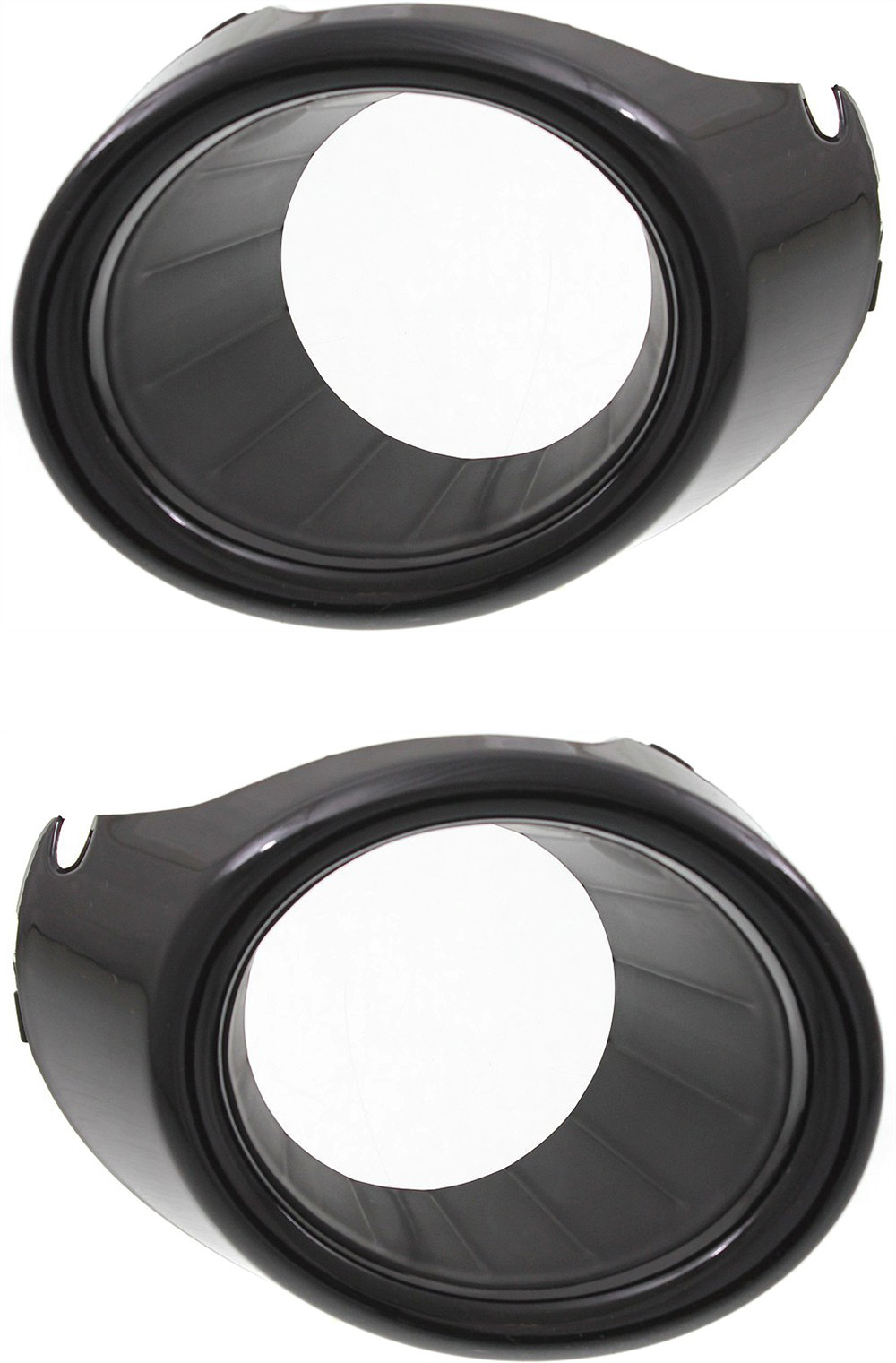 AM CIVIC 13-15 FRONT FOG LAMP MOLDING RH AND LH Primed Fog Light Bezel Sedan SKU SET REPH108005 Partslink HO1039117 HO1038117 OEM 71116TR7A51-71117TR7A51