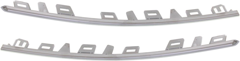 AM ODYSSEY 14-17 FRONT BUMPER MOLDING RH and LH Lower Fog Light Cover Molding Chrome SKU SET REPH108011 Partslink HO1047101 HO1046101 OEM 71114TK8A50-71119TK8A50