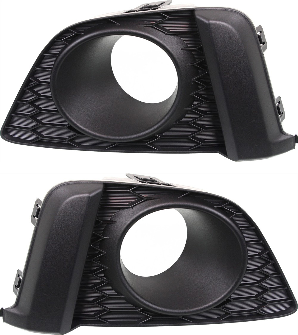 AM FIT 15-17 FRONT FOG LAMP MOLDING RH AND LH Textured Black SKU SET REPH108013 Partslink HO1039119 HO1038119 OEM 71103T5RA10-71108T5RA10