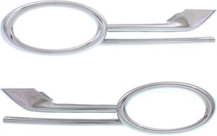 AM ODYSSEY 14-17 FRONT FOG LAMP MOLDING RH AND LH Chrome SKU SET REPH108015 Partslink HO1039120 HO1038120 OEM 71113TK8A60-71118TK8A60
