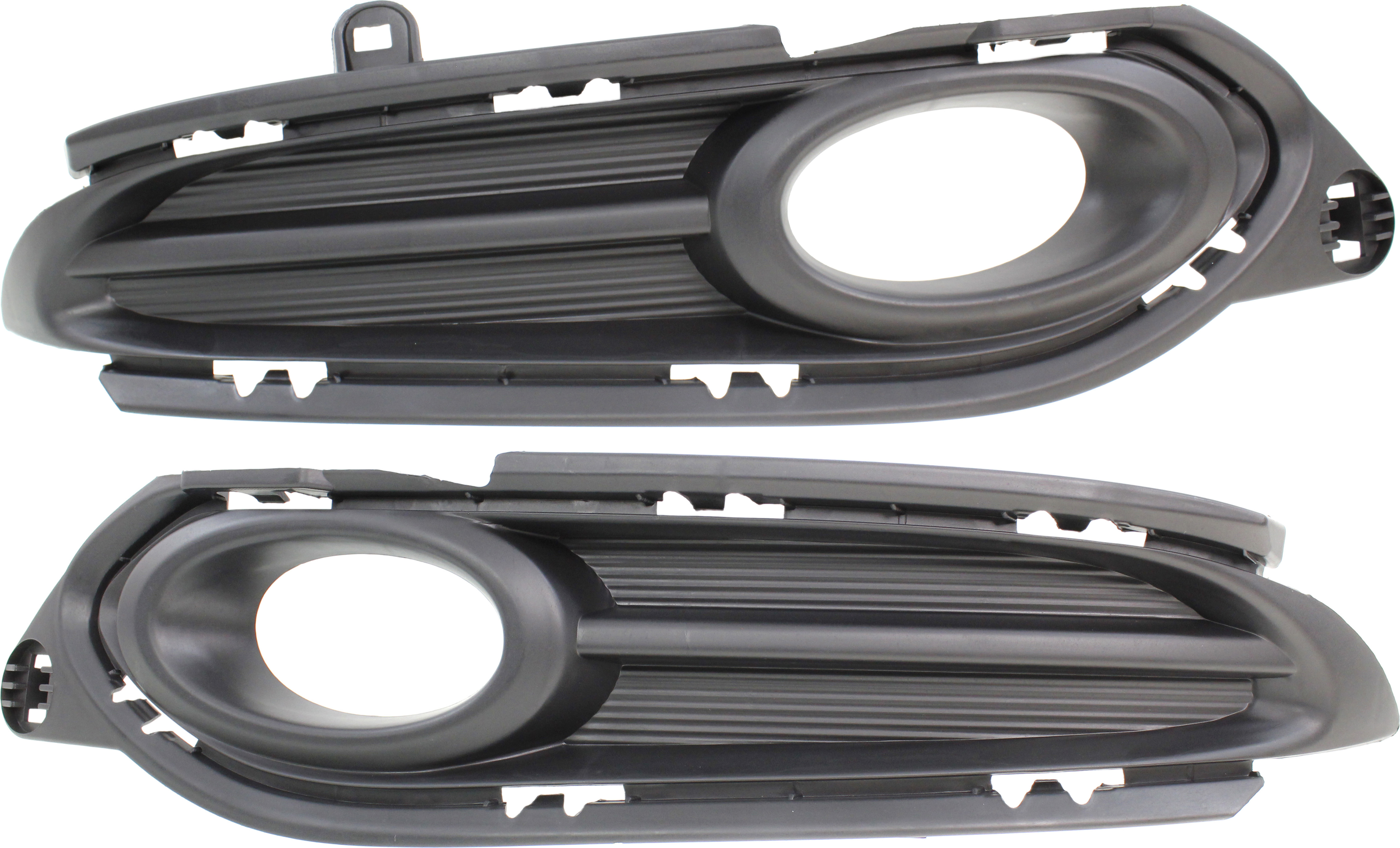AM HR V 16-18 FRONT FOG LAMP MOLDING RH AND LH Textured Black SKU SET REPH108201 Partslink HO1039125 HO1038125 OEM 71105T7JH00-71106T7JH00