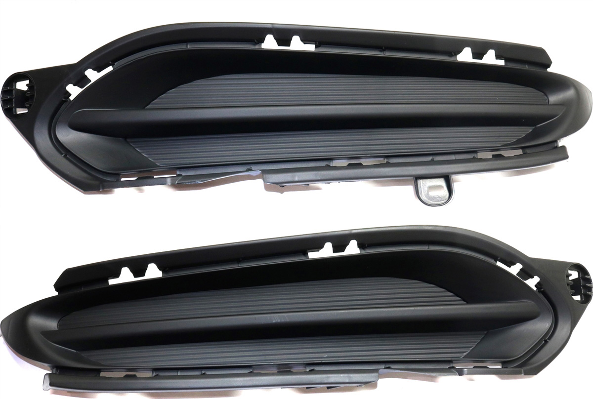 AM HR V 16-18 FRONT FOG LAMP COVER RH AND LH Textured Black w o fog light hole SKU SET REPH108635 Partslink HO1039126 HO1038126 OEM 71105T7WA00-71106T7WA00