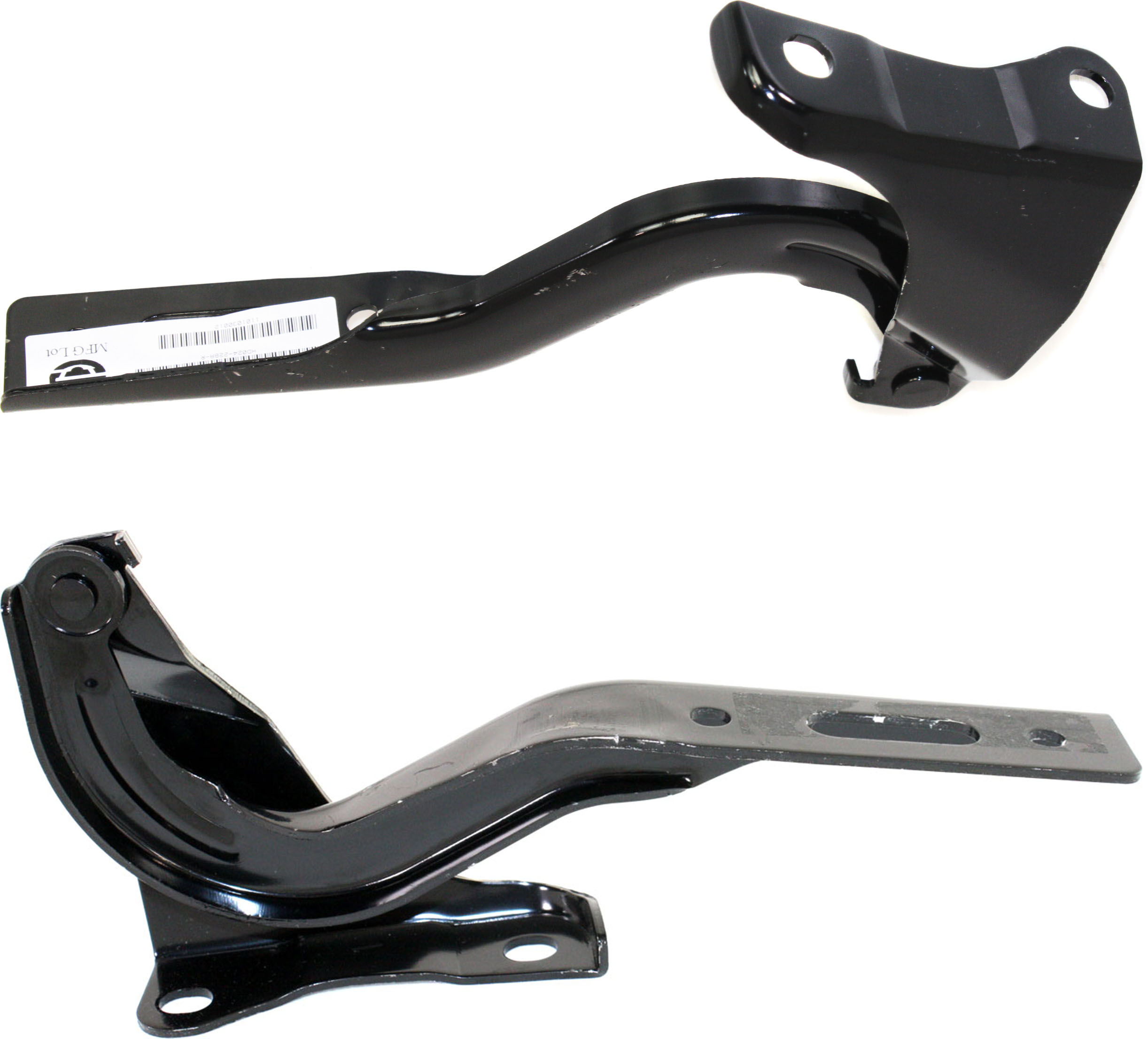 AM CR V 07-11 HOOD HINGE RH AND LH SKU SET REPH130511 Partslink HO1236121 HO1236122 OEM 60120SWA000ZZ 60170SWA000ZZ