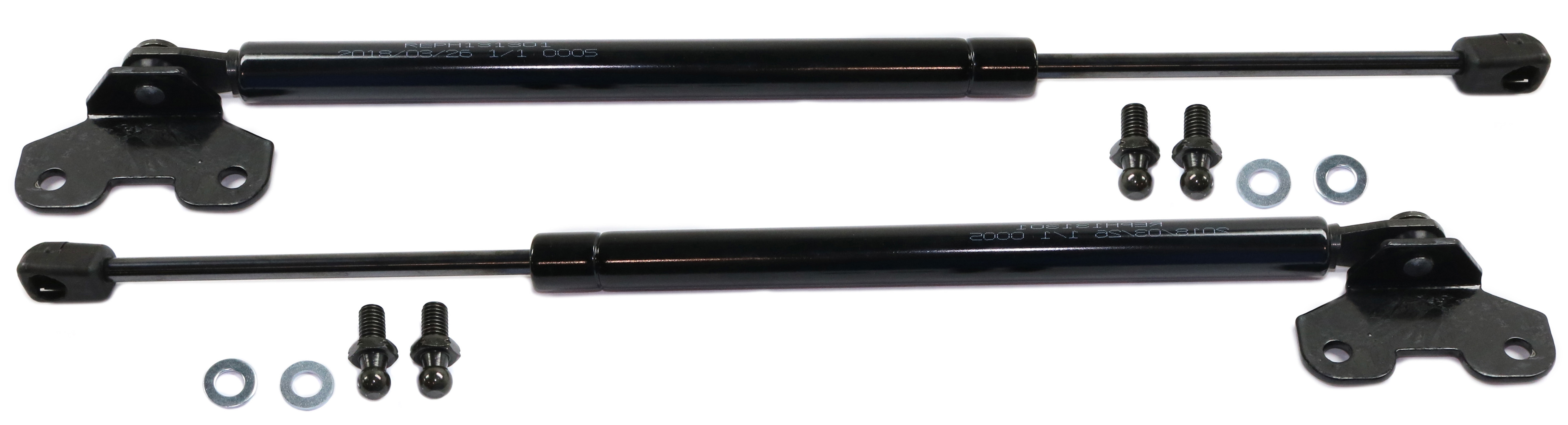 AM ACCORD 03-07 LIFT SUPPORT RH AND LH Hood SKU SET REPH131301 Partslink HO1237103 HO1237102 OEM 74145SDBA02-74195SDBA02