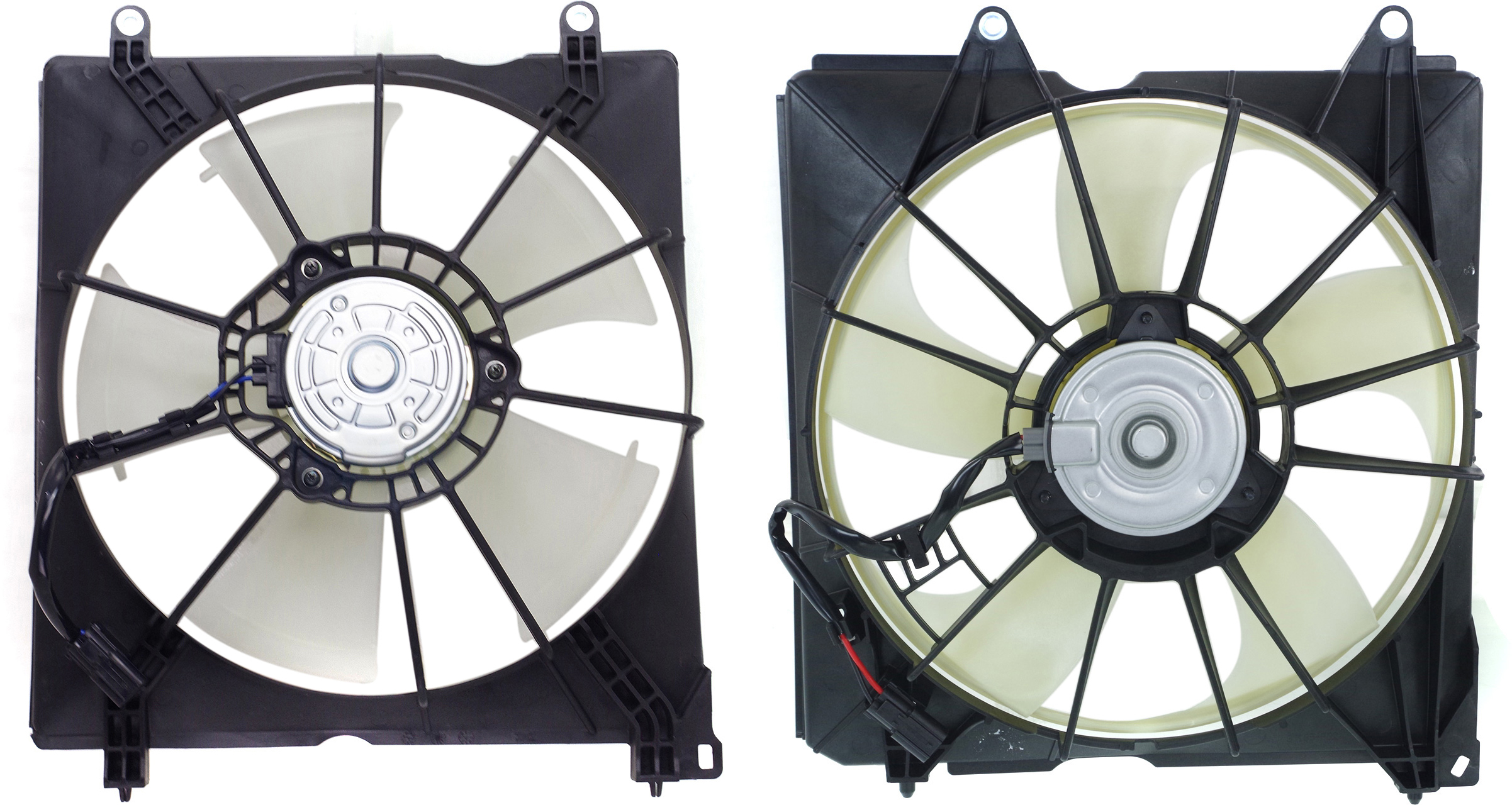 AM ACCORD 13-17 RADIATOR FAN ASSEMBLY RH AND LH 4 Cyl Exc. Hybrid Model Coupe LX S Sedan Toyo Brand SKU SET REPH160987-2 Partslink HO3115164 HO3113136 OEM 190155A2A02 PFM 190305A2A02-19