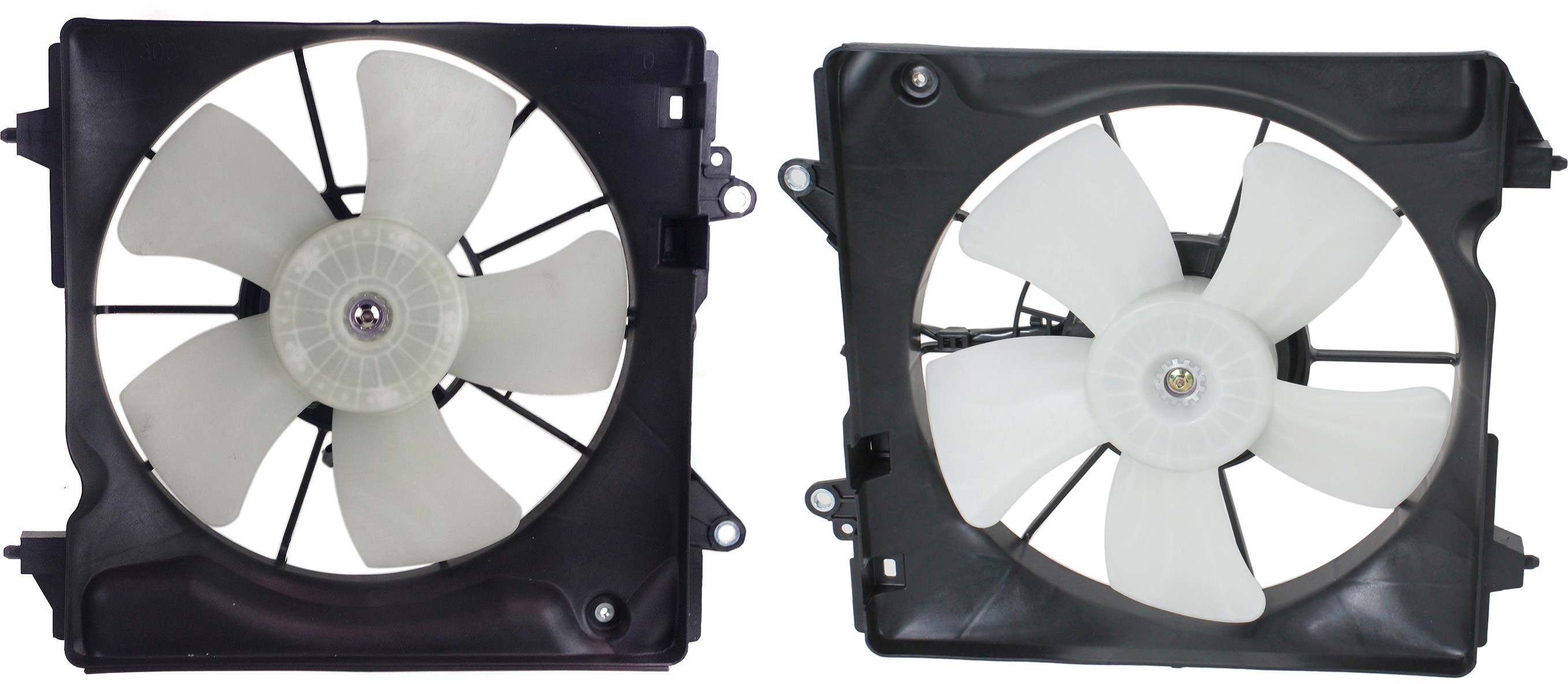 AM HR V 16-22 RADIATOR AND A C CONDENSER FAN ASSEMBLY SKU SET REPH190502 Partslink HO3113137 HO3113139 OEM 3861550WH01 PFM 19020RSAG01-19