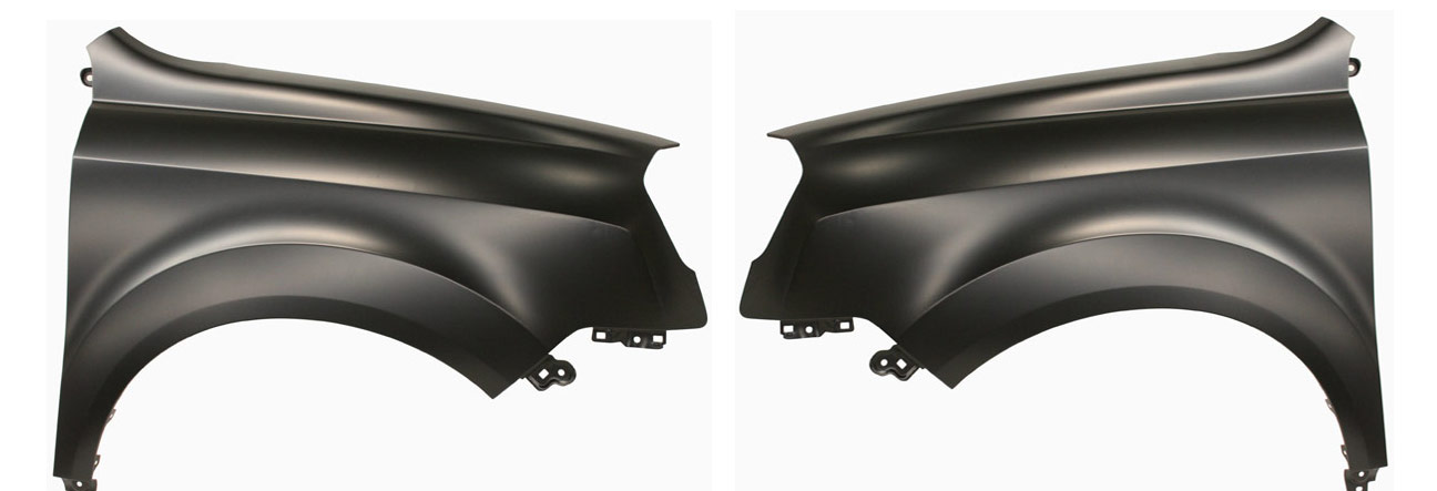 AM PILOT 09-15 FRONT FENDER RH AND LH Primed SKU SET REPH220101 Partslink HO1240175 HO1241175 OEM 60211SZAA90ZZ 60261SZAA90ZZ