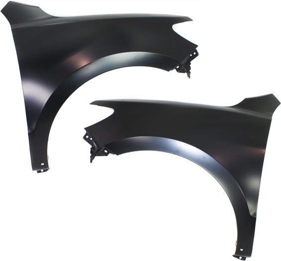 AM SANTA FE 10-12 FRONT FENDER RH AND LH Primed SKU SET REPH220121 Partslink HY1240147 HY1241147 OEM 663100W500-663200W500