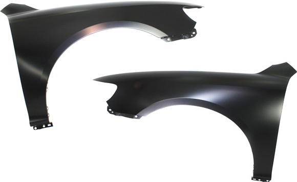 AM AZERA 06-11 FRONT FENDER RH AND LH Primed SKU SET REPH220123 Partslink HY1241140 HY1240140 OEM 663203L100-663103L100
