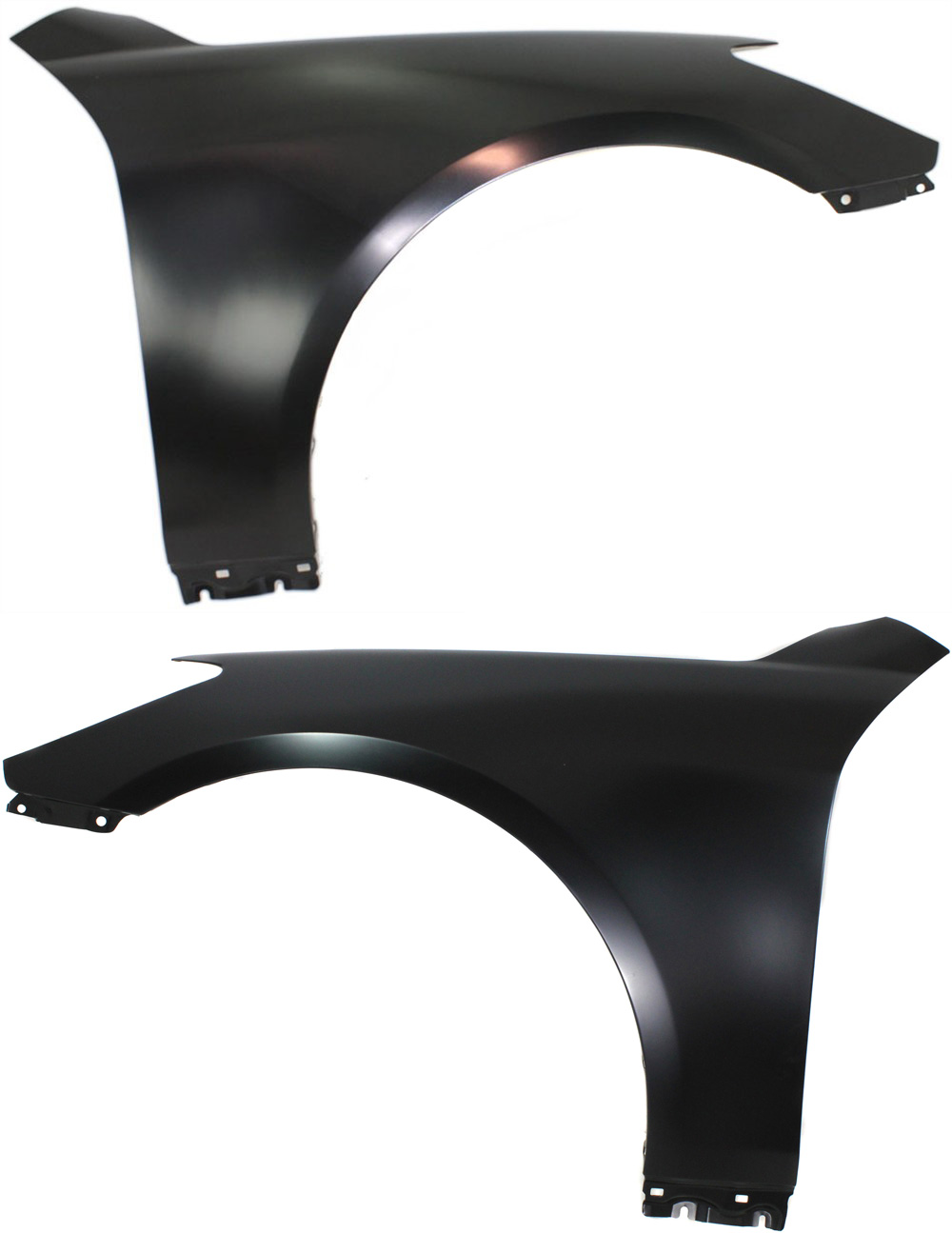 AM GENESIS 09-14 FRONT FENDER RH AND LH Primed CAPA SKU SET REPH220125Q Partslink HY1240142C HY1241142C OEM 663103M000-663203M000
