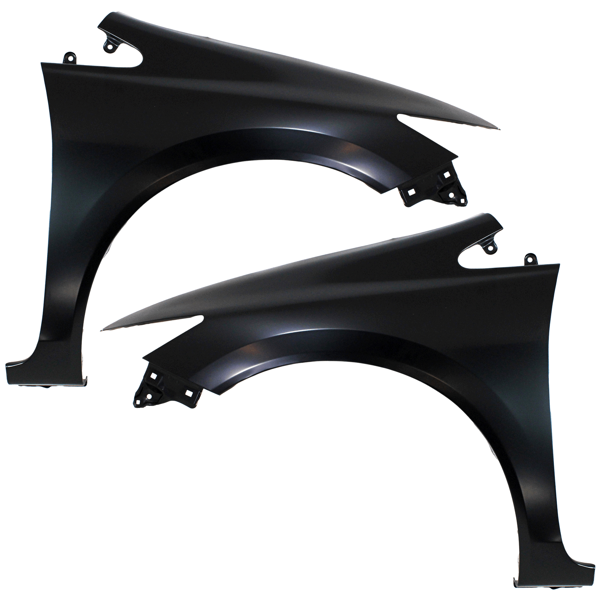AM CIVIC 12-15 FRONT FENDER RH AND LH Sedan Hybrid Coupe 12-13 CAPA SKU SET REPH220135Q N Partslink HO1241181C HO1240181C OEM 60211TR6305ZZ 60261TR6305ZZ