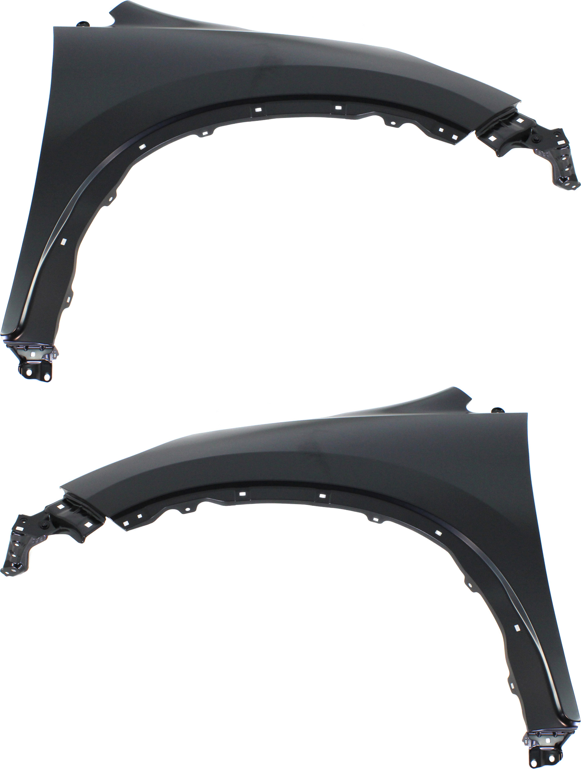 AM CR V 12-16 FRONT FENDER RH AND LH Primed Steel SKU SET REPH220171 Partslink HO1240184 HO1241184 OEM 60210T0AA90ZZ 60260T0AA90ZZ