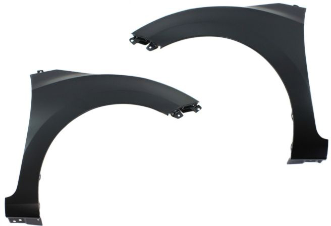 AM ELANTRA GT 13-17 FRONT FENDER RH AND LH Primed Steel w o Signal Light Hole CAPA SKU SET REPH220185Q Partslink HY1241158C HY1240158C OEM 66321A5000-66311A5000