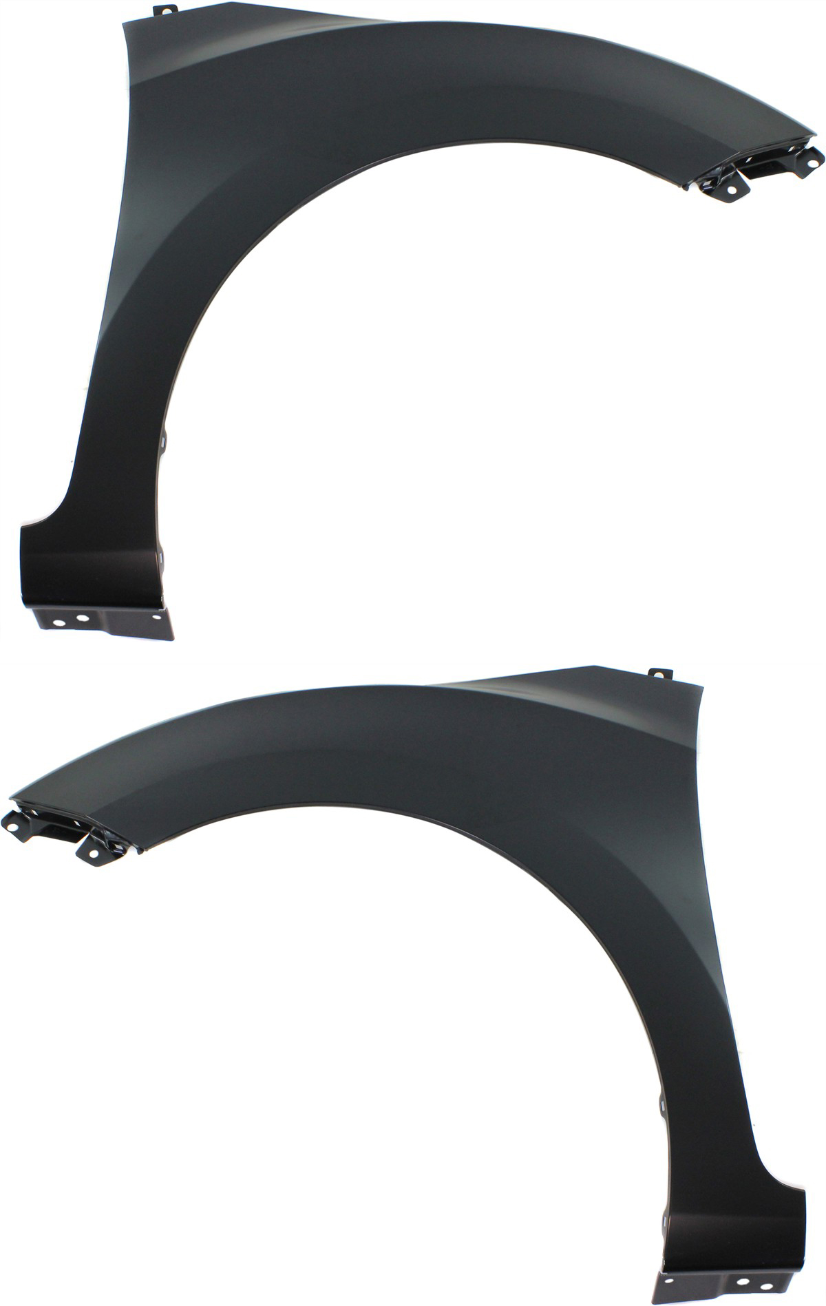 AM ELANTRA GT 13-17 FRONT FENDER RH AND LH Primed Steel w o Signal Light Hole SKU SET REPH220185 Partslink HY1241158 HY1240158 OEM 66321A5000-66311A5000