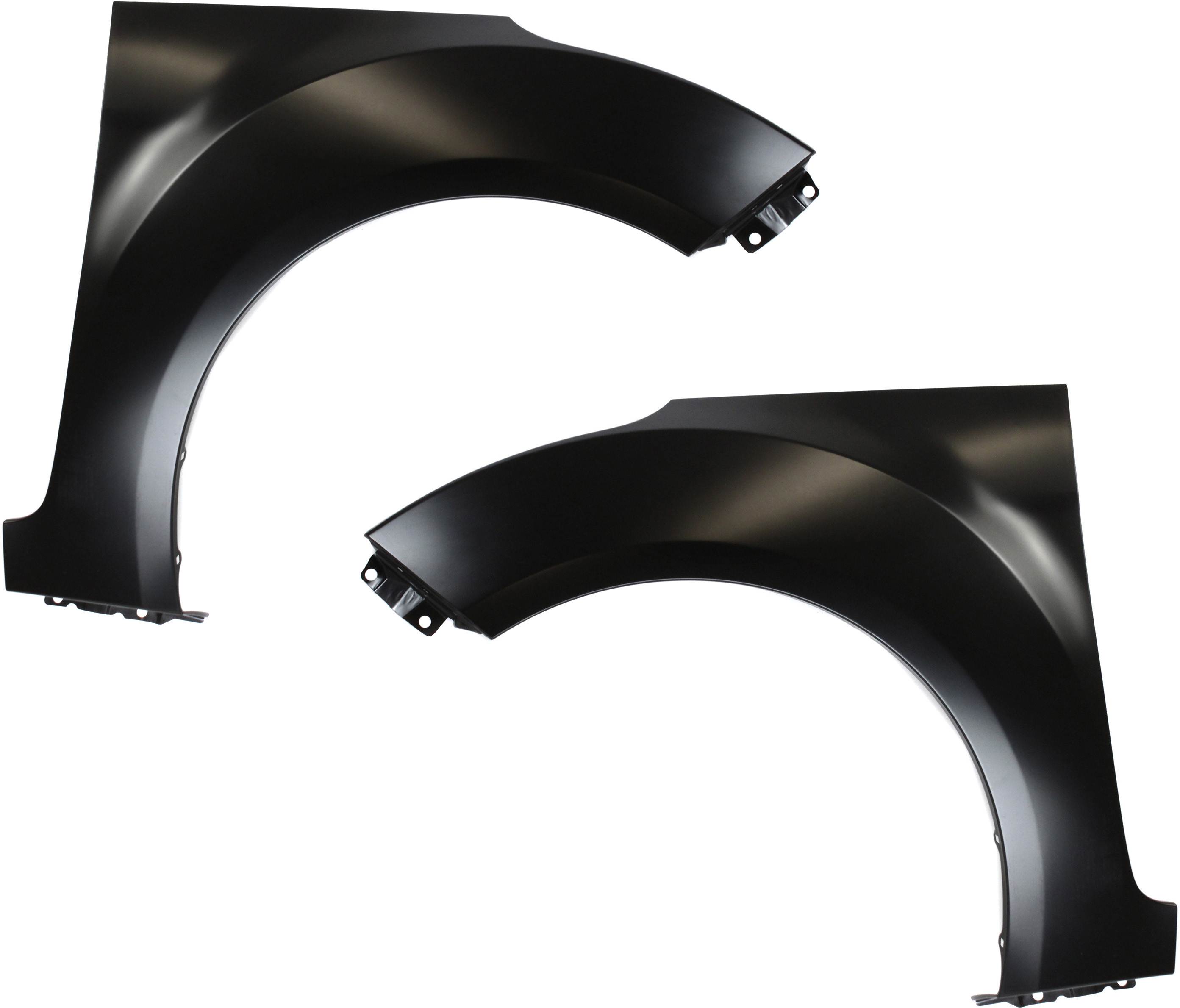 AM VELOSTER 12-17 FRONT FENDER RH AND LH Primed Steel w o Turbo CAPA SKU SET REPH220195Q Partslink HY1241156C HY1240156C OEM 663212V010-663112V010