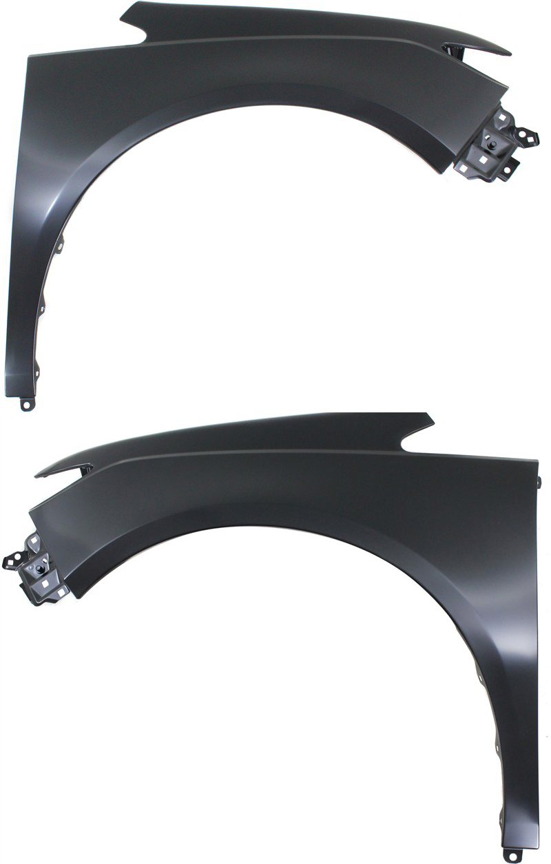 AM ODYSSEY 14-17 FRONT FENDER RH AND LH Primed Aluminum SKU SET REPH220197 Partslink HO1241187 HO1240187 OEM 60210TK8A80ZZ 60260TK8A80ZZ