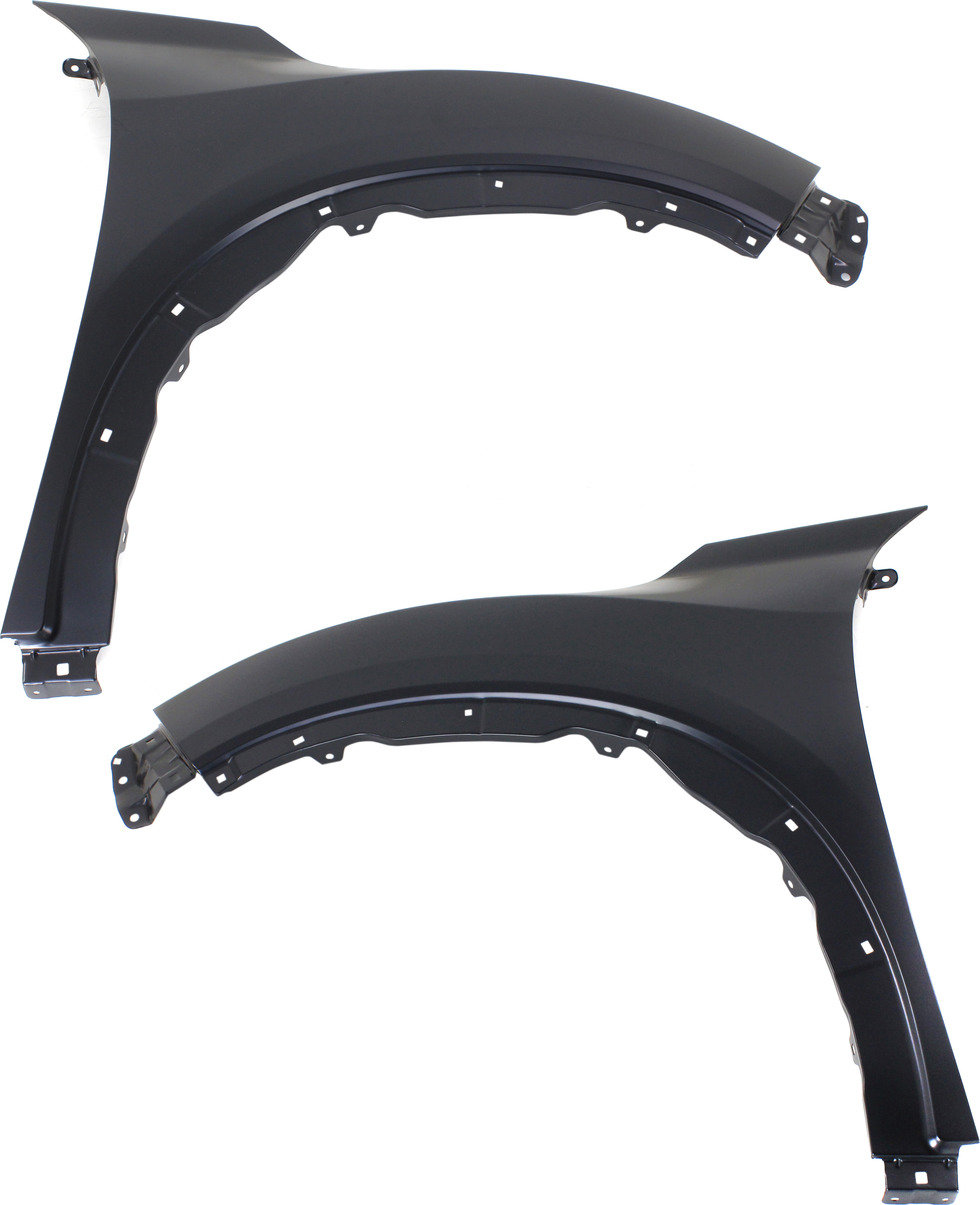 AM HR V 16-22 FRONT FENDER RH AND LH Primed Steel w o Light Hole CAPA SKU SET REPH220305Q Partslink HO1241190C HO1240190C OEM 60211T7WA90ZZ 60261T7WA90ZZ