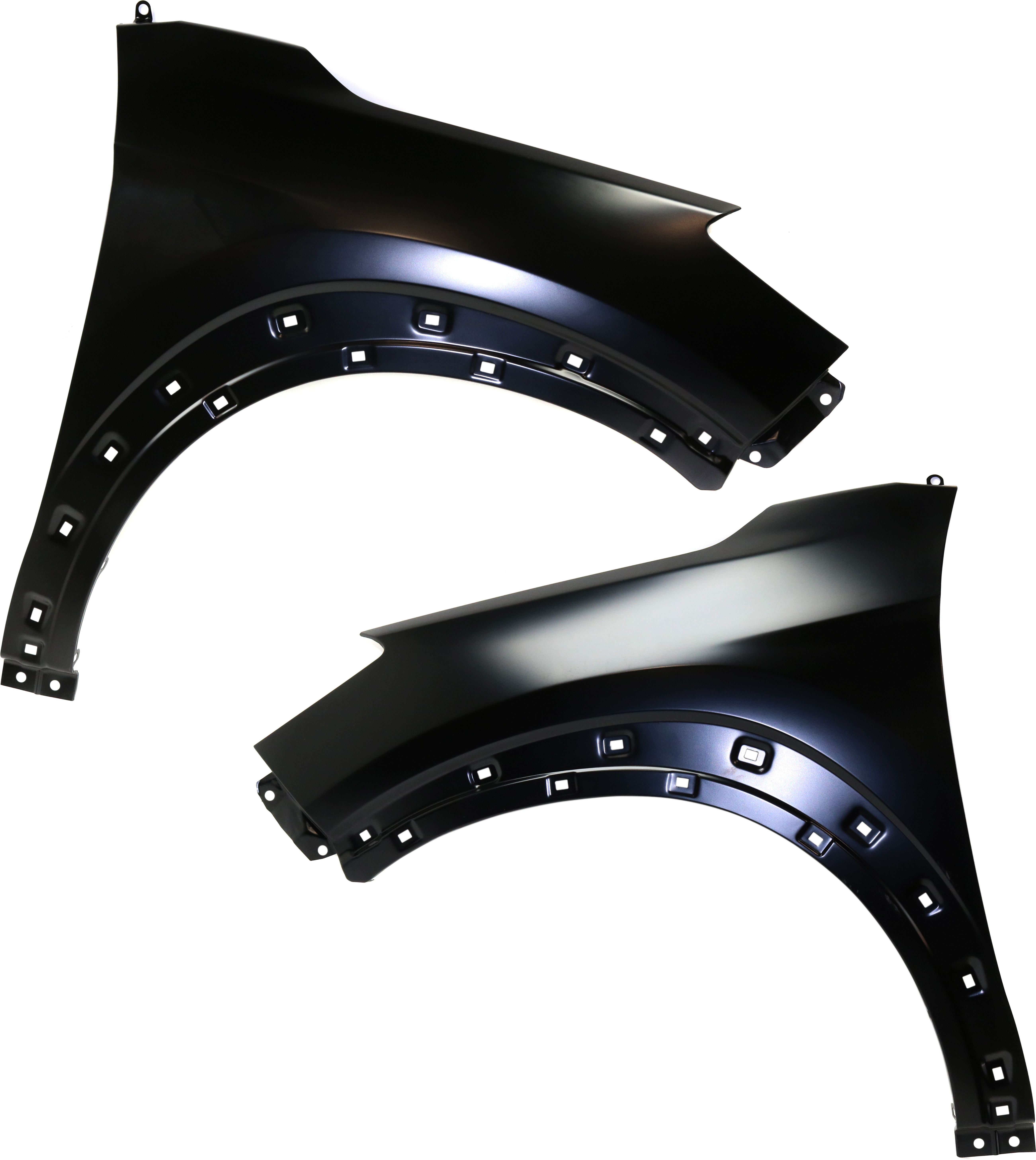 AM TUCSON 16-21 FRONT FENDER RH AND LH Primed Steel CAPA SKU SET REPH220307Q Partslink HY1241165C HY1240165C OEM 66321D3000-66311D3000