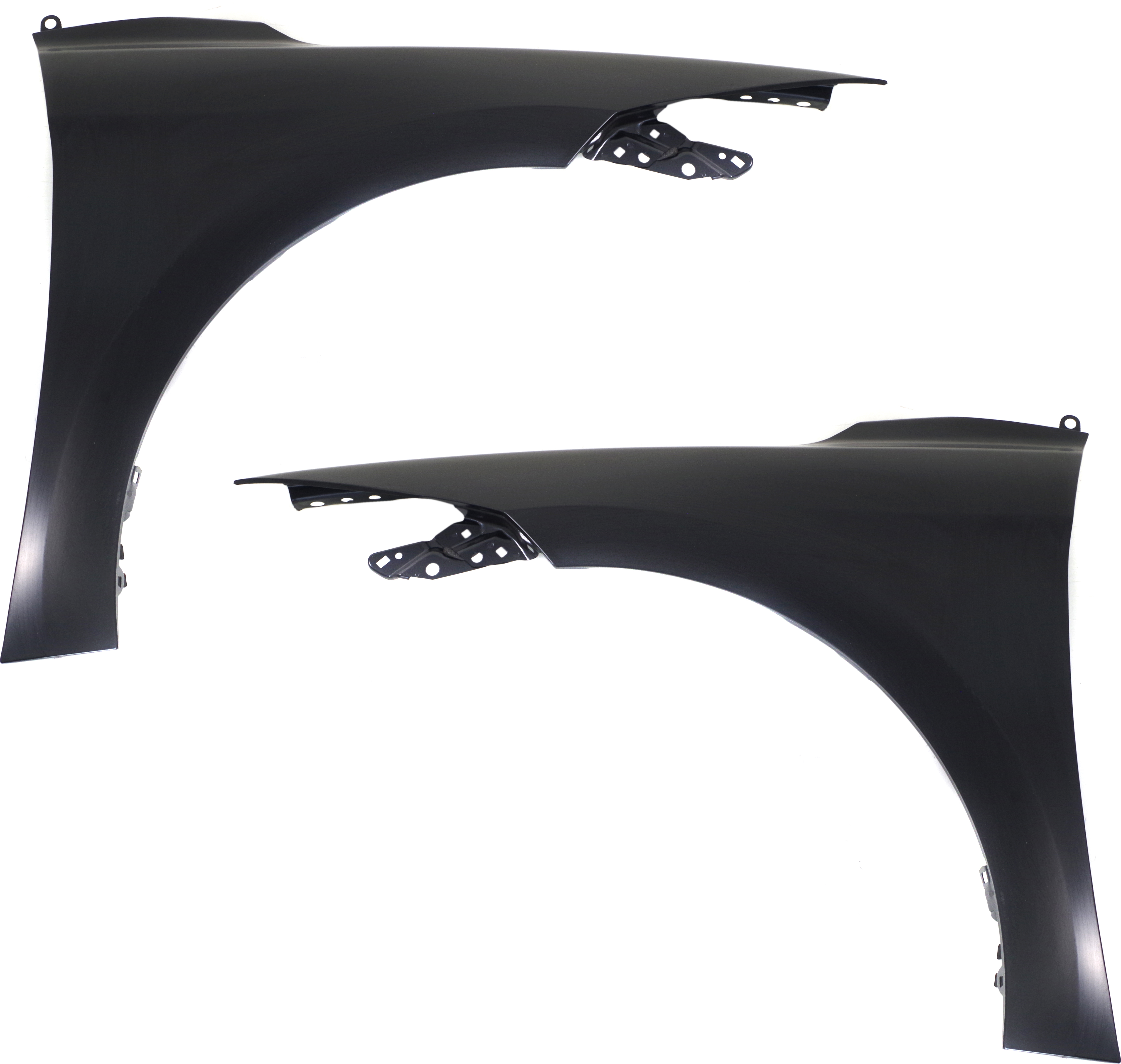 AM ELANTRA 17-18 FRONT FENDER RH AND LH Primed Steel CAPA SKU SET REPH220313Q Partslink HY1241166C HY1240166C OEM 66320F2000-66310F2000