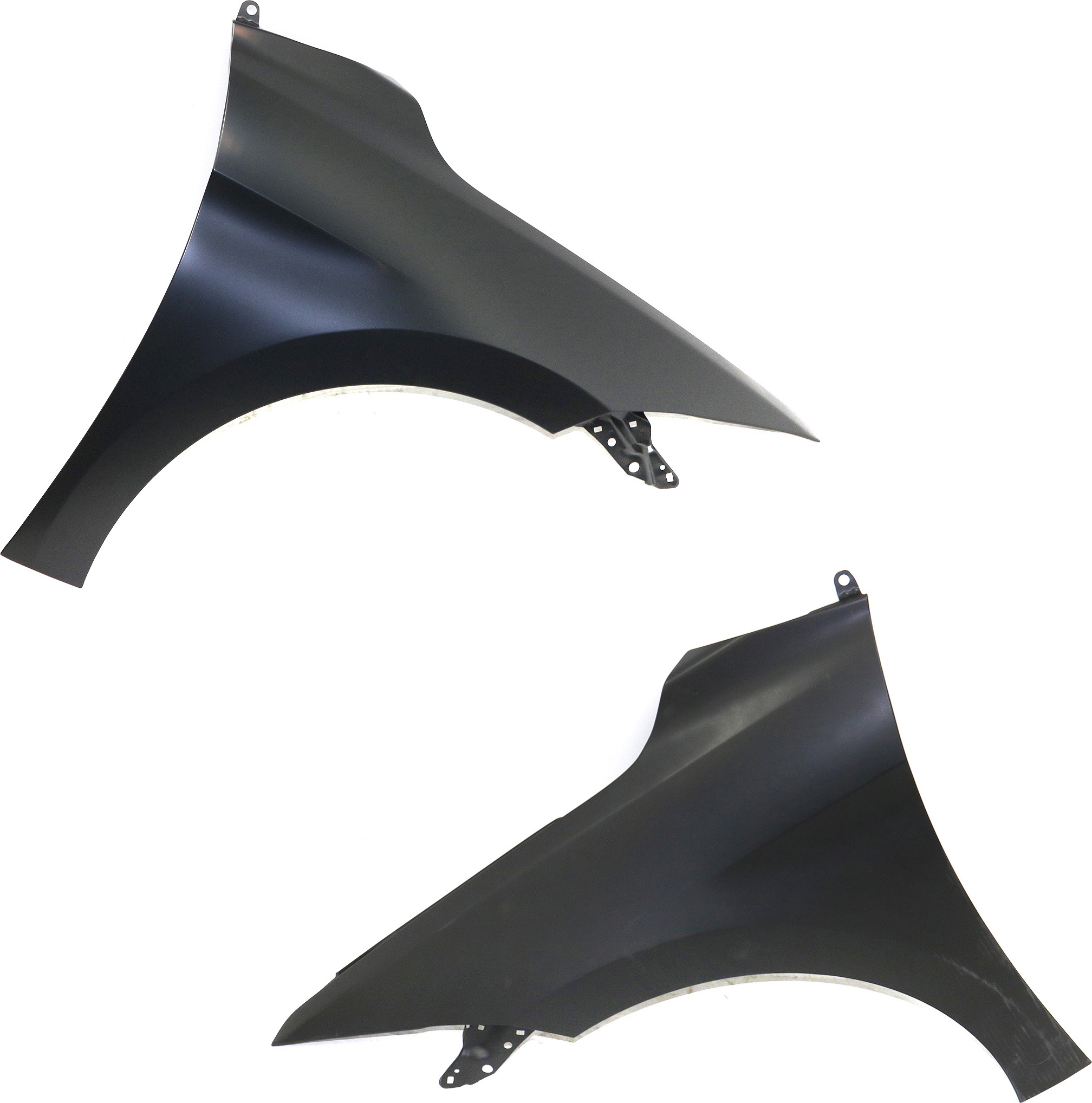 AM ELANTRA 17-18 FRONT FENDER RH AND LH Primed Steel SKU SET REPH220313 Partslink HY1241166 HY1240166 OEM 66320F2000-66310F2000