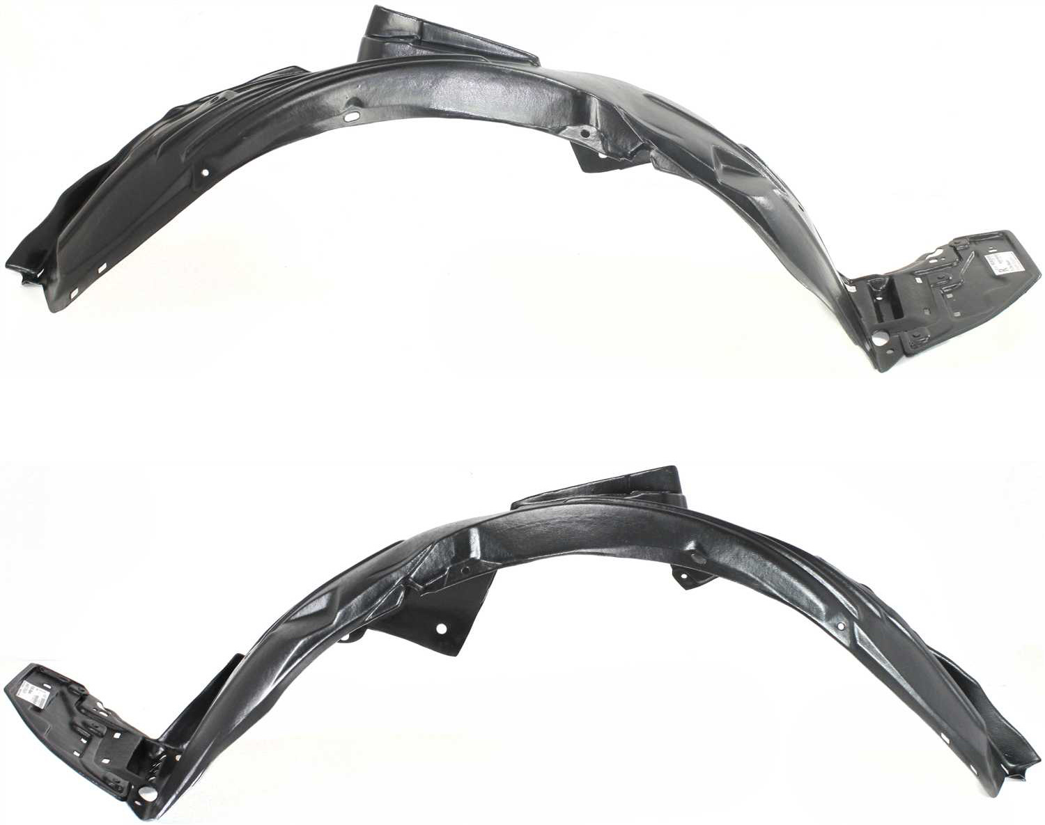 AM FIT 09-14 FRONT FENDER LINER RH and LH Base DX LX Models SKU SET REPH222109 Partslink HO1249132 HO1248132 OEM 74100TK6A52-74150TK6A52