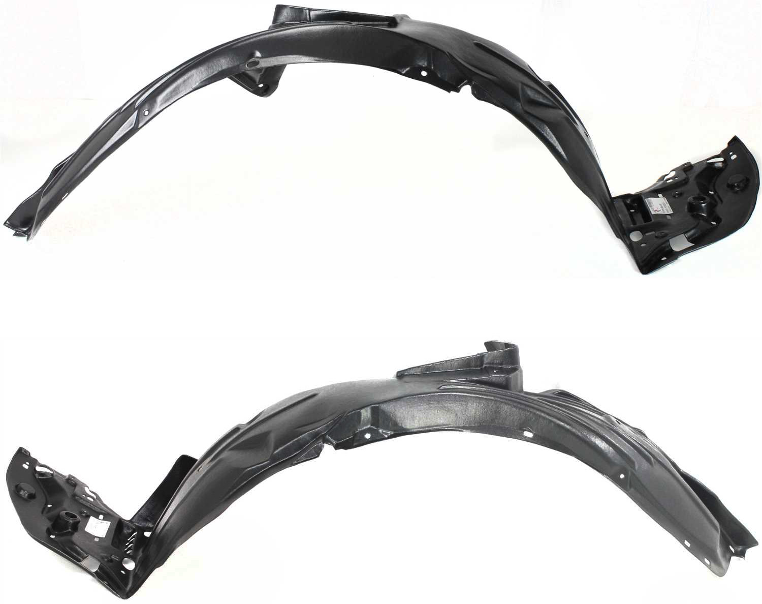 AM FIT 09-11 FRONT FENDER LINER RH AND LH Sport Model SKU SET REPH222111 Partslink HO1249133 HO1248133 OEM 74101TK6A01-74151TK6A01