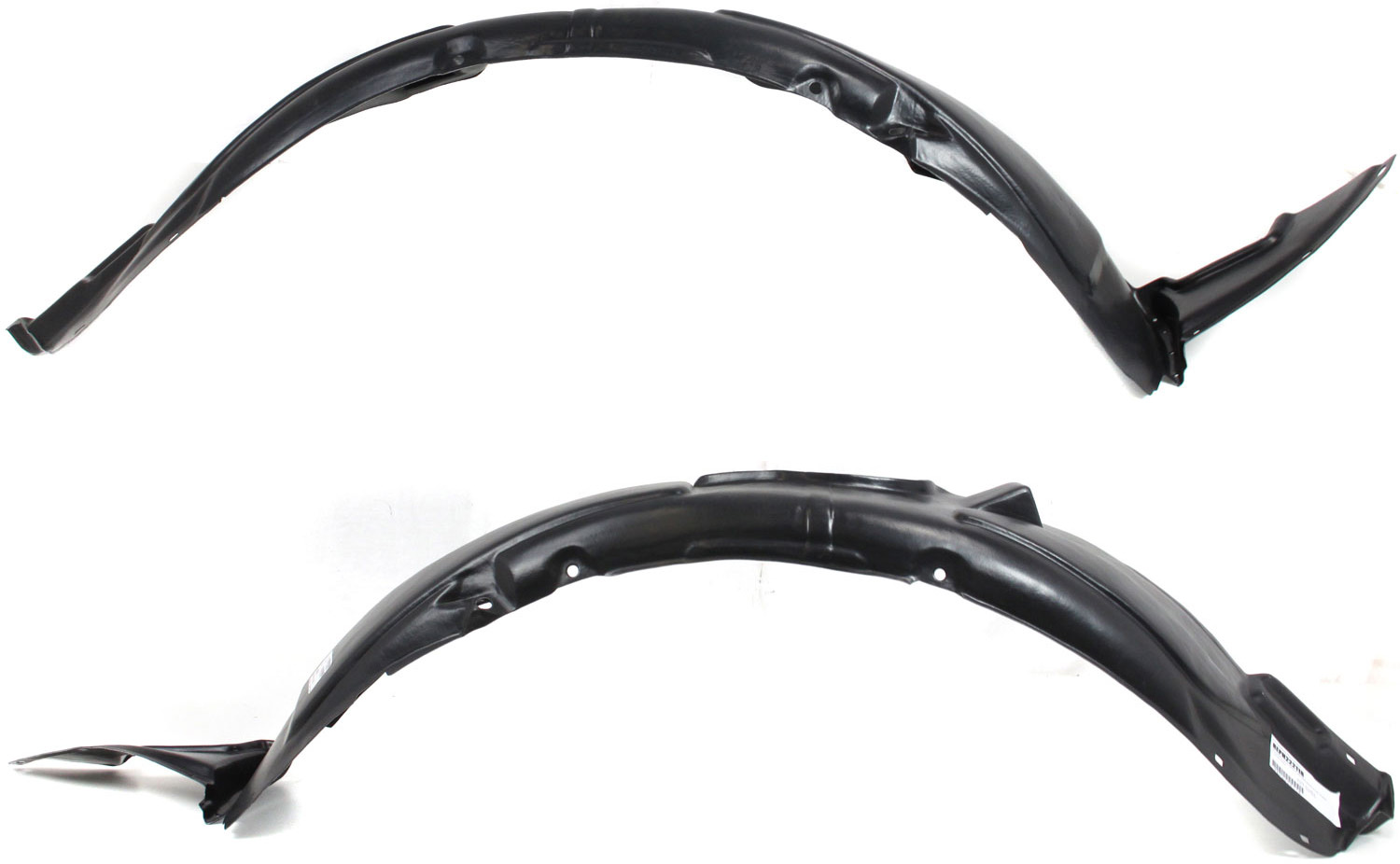 AM ELANTRA 09-12 FRONT FENDER LINER RH AND LH SKU SET REPH222117 Partslink HY1249118 HY1248118 OEM 868122L000-868112L000