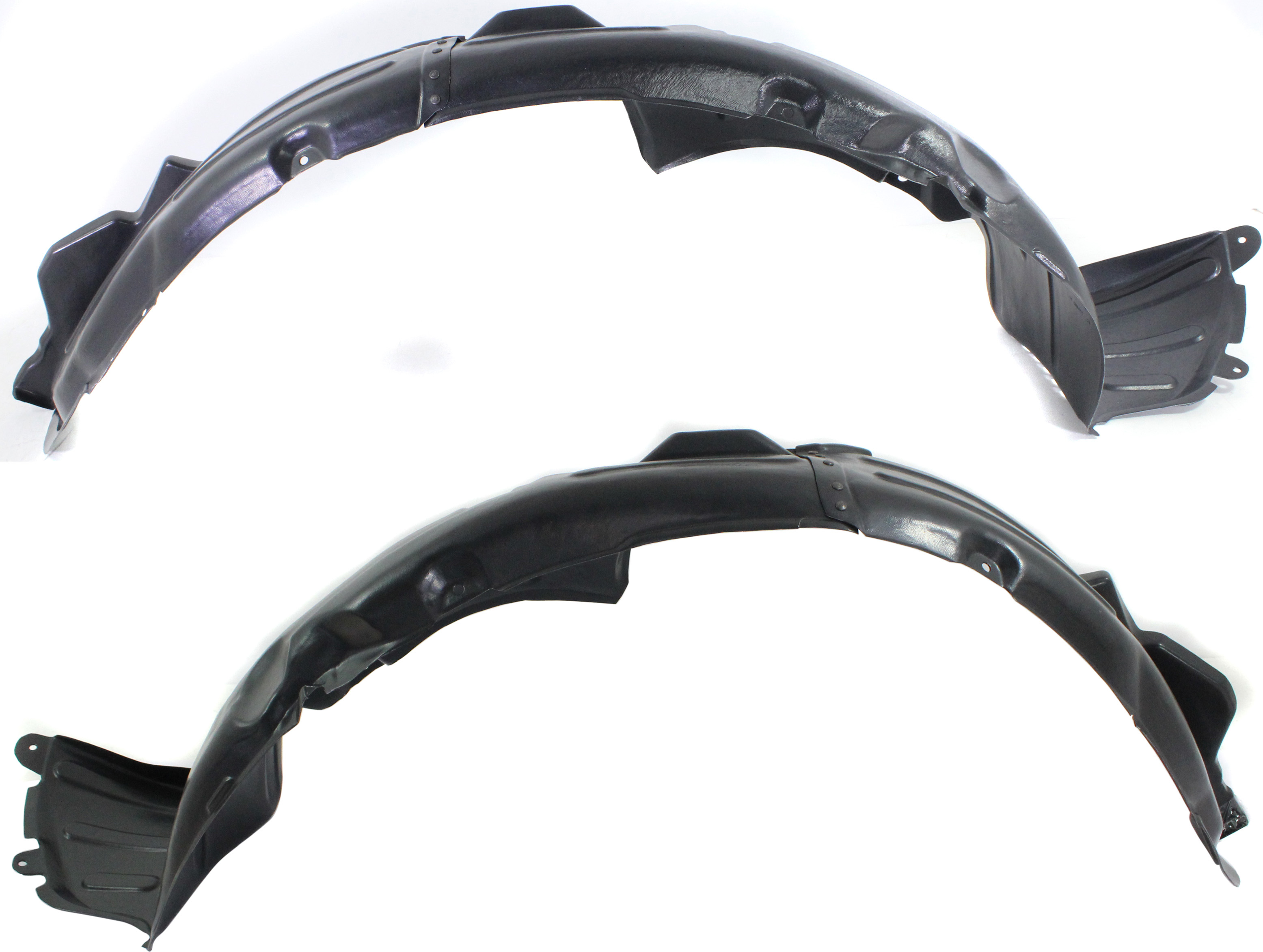 AM GENESIS COUPE 10-12 FRONT FENDER LINER RH AND LH SKU SET REPH222125 Partslink HY1249120 HY1248120 OEM 868122M000-868112M000