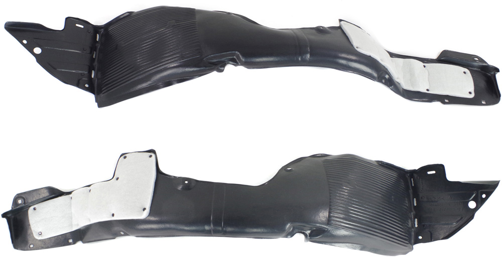 AM ELANTRA COUPE 13-14 FRONT FENDER LINER RH AND LH Vacuum Form SKU SET REPH222173 Partslink HY1249132 HY1248132 OEM 868123X500-868113X500