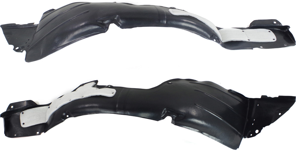 AM ELANTRA 14-16 FRONT FENDER LINER RH AND LH Sedan Korea Built Vehicle Plastic Injection Form SKU SET REPH222177 Partslink HY1249133 HY1248133 OEM 868123X700-868113X700