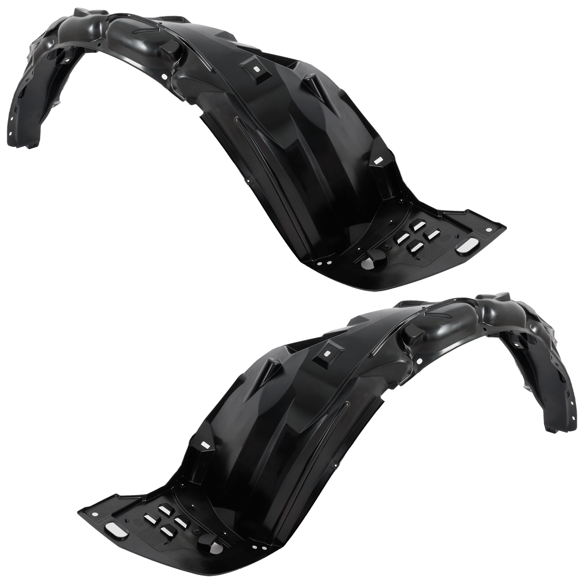 AM CIVIC 12-15 FRONT FENDER LINER RH AND LH Coupe Sedan Canada USA Built Vehicle Plastic Injection Form CAPA SKU SET REPH222301Q Partslink HO1249142C HO1249166C HO1249167C HO1248142C HO1248166C HO1248167C HO1248145C OEM 74101TS8A00-74101TS8A10-74101T