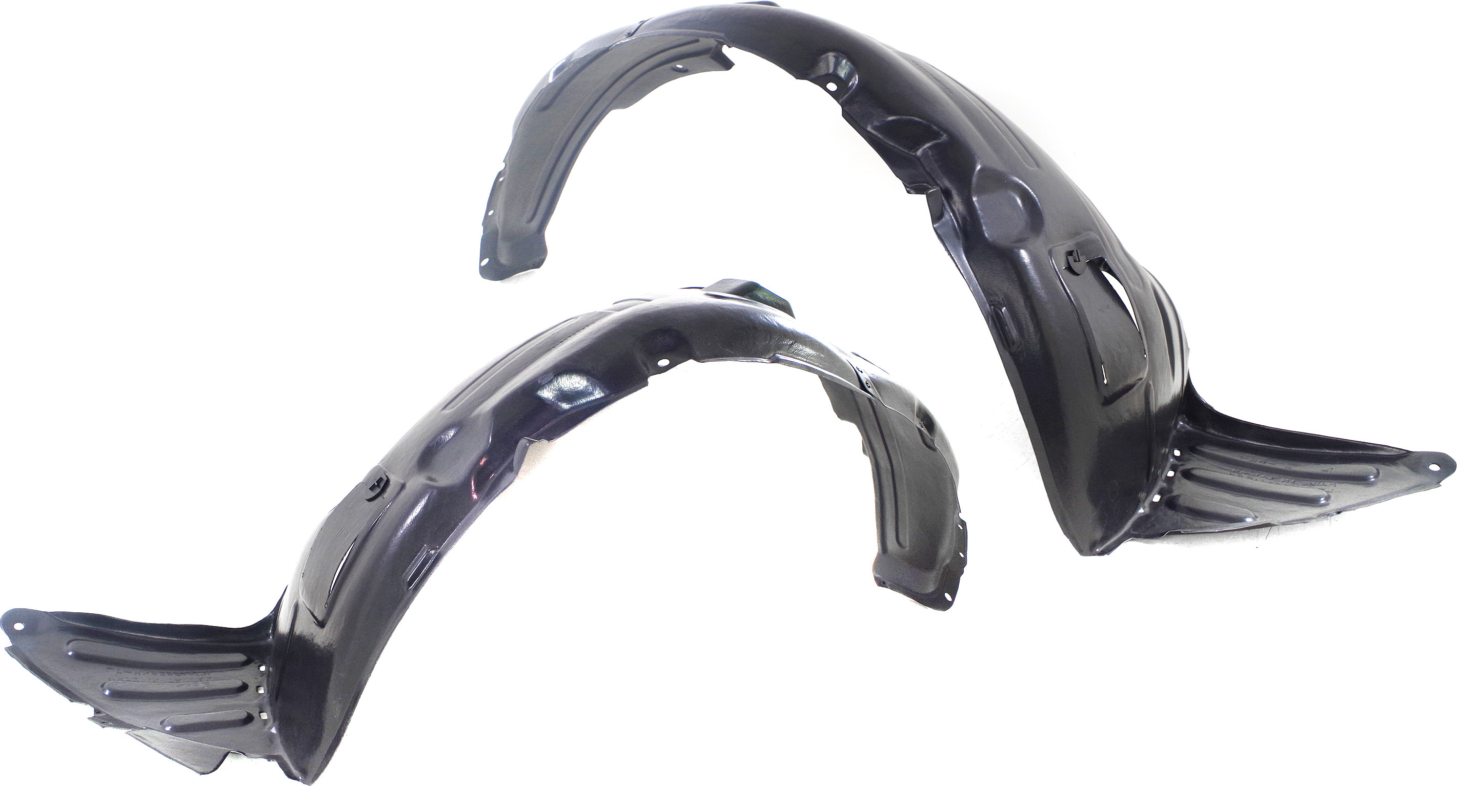 AM GENESIS COUPE 13-16 FRONT FENDER LINER RH AND LH SKU SET REPH222309 Partslink HY1249144 HY1248144 OEM 868122M500-868112M500