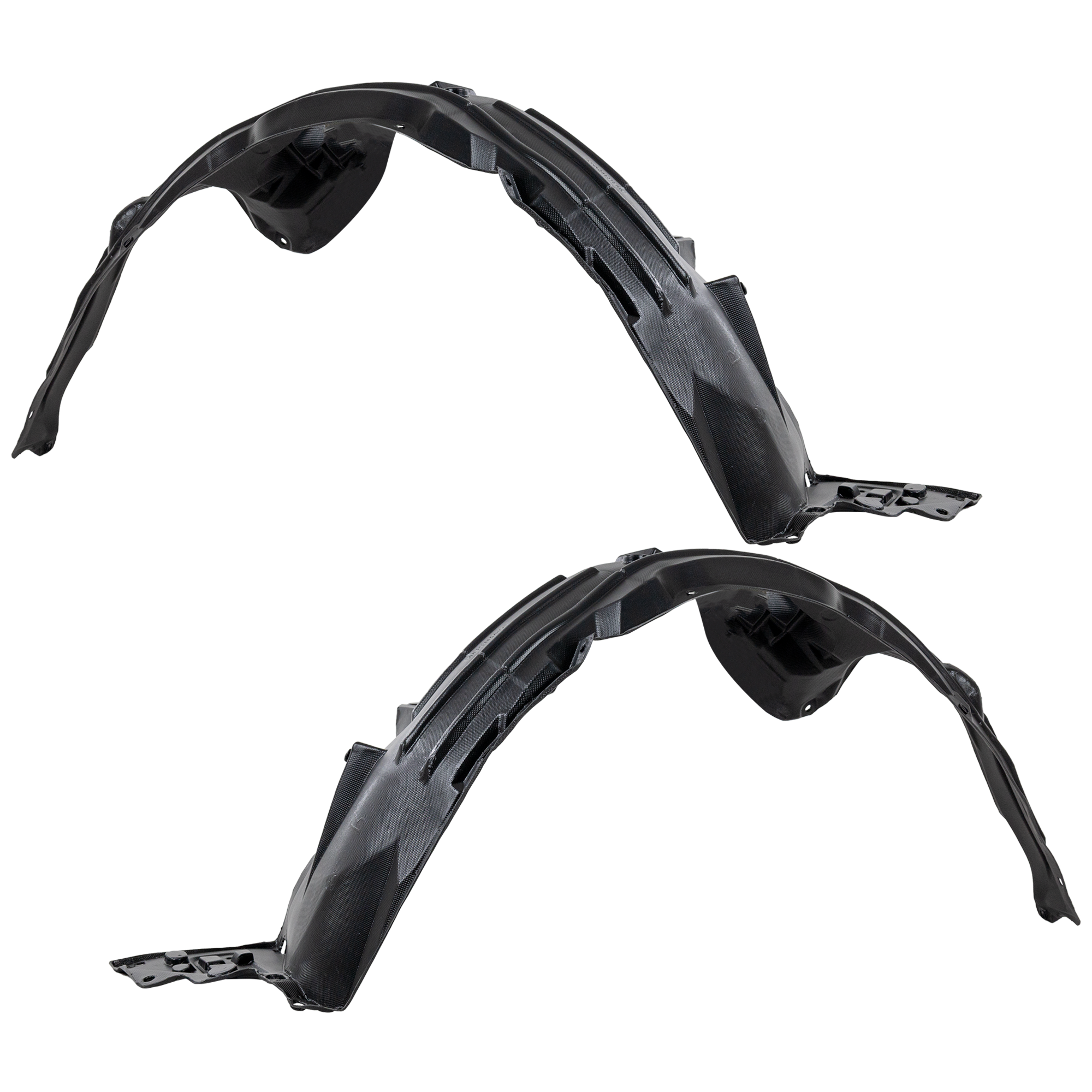AM FIT 15-17 FRONT FENDER LINER RH AND LH Set of 2 CAPA SKU SET REPH222315Q Partslink HO1248159C HO1249159C OEM 74100T5A000-74150T5A000
