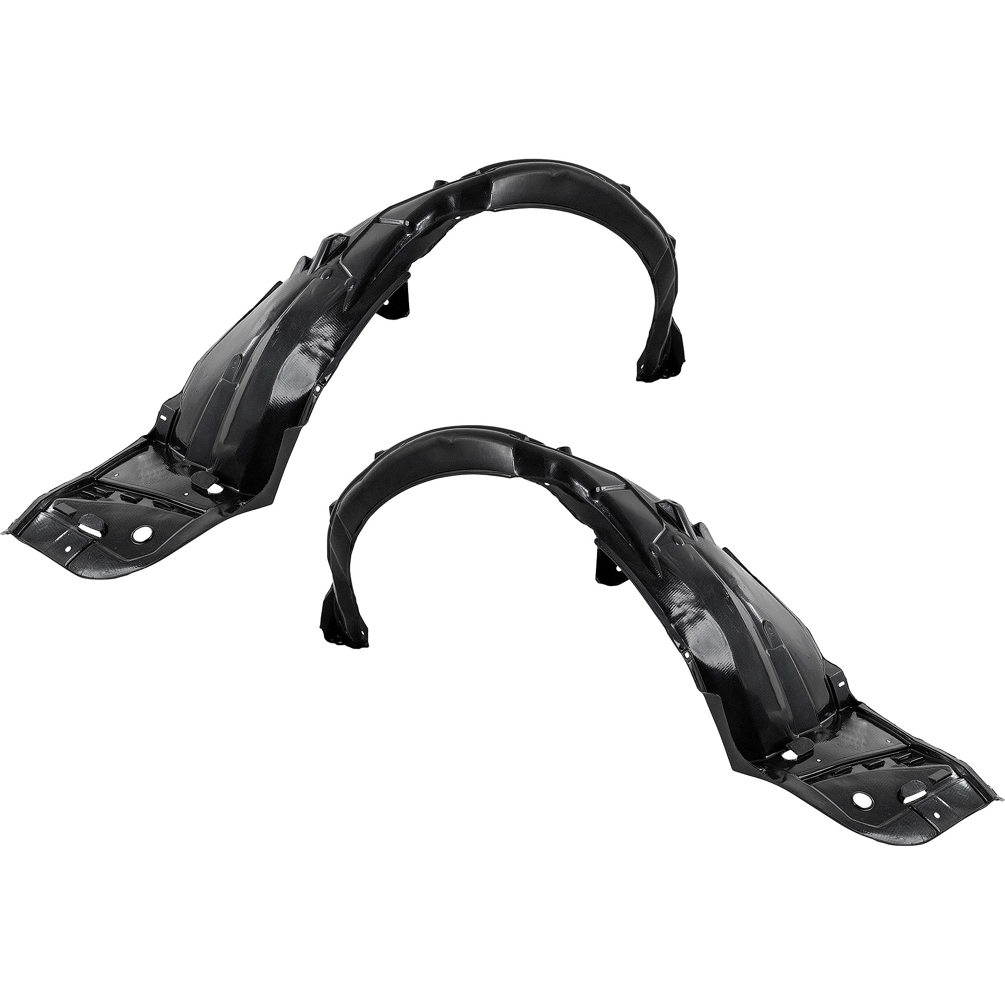 AM ACCORD 16-17 FRONT FENDER LINER RH AND LH w o Insulation Foam Exc. Hybrid Model Sedan CAPA SKU SET REPH222317Q Partslink HO1249157C HO1248157C OEM 74100T2AA01-74150T2AA01