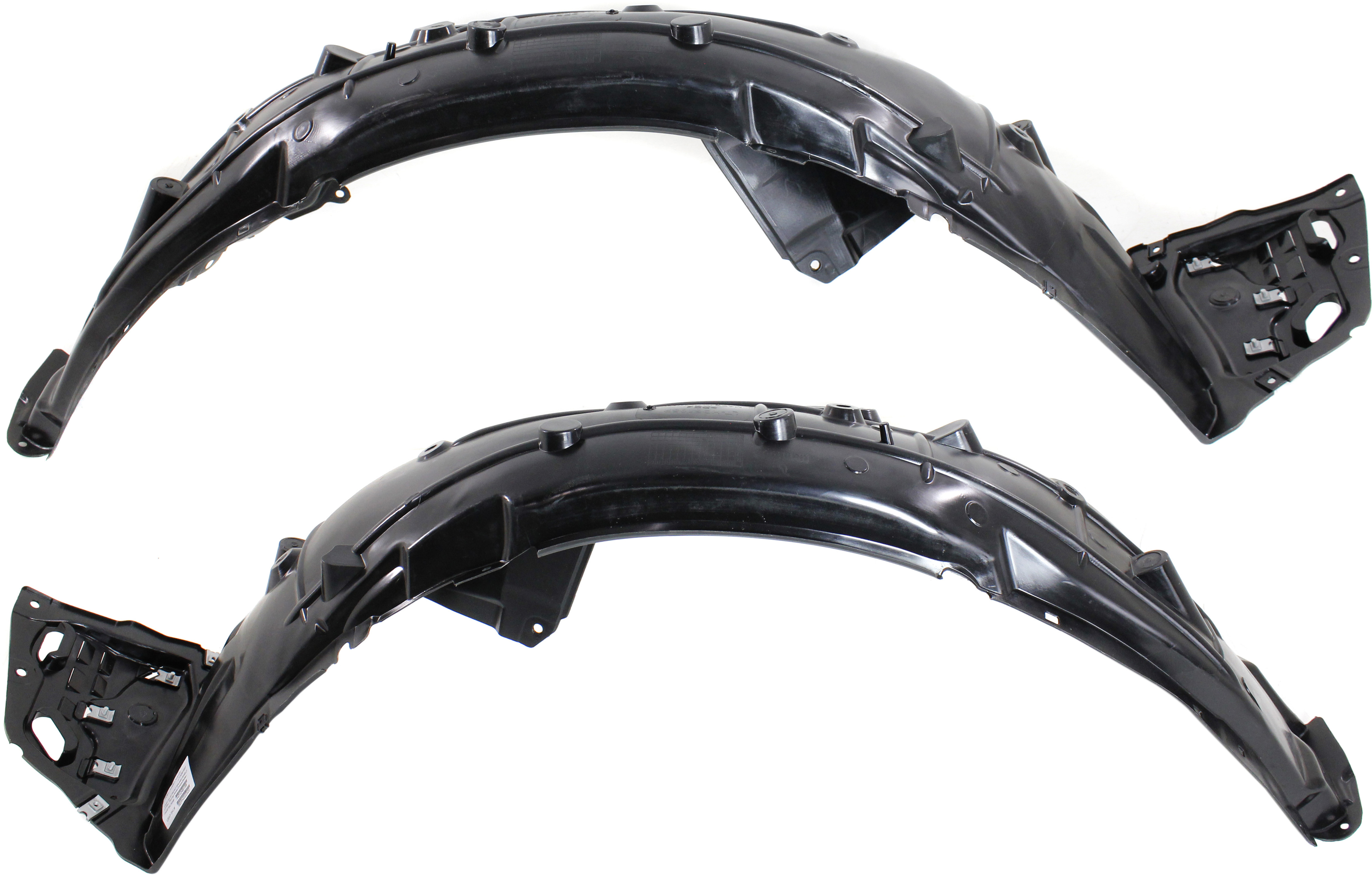 AM CIVIC 16-18 FRONT FENDER LINER RH AND LH Exc. Touring Model Coupe Sedan SKU SET REPH222319 Partslink HO1249158 HO1248158 OEM 74101TBAA00-74151TBAA00