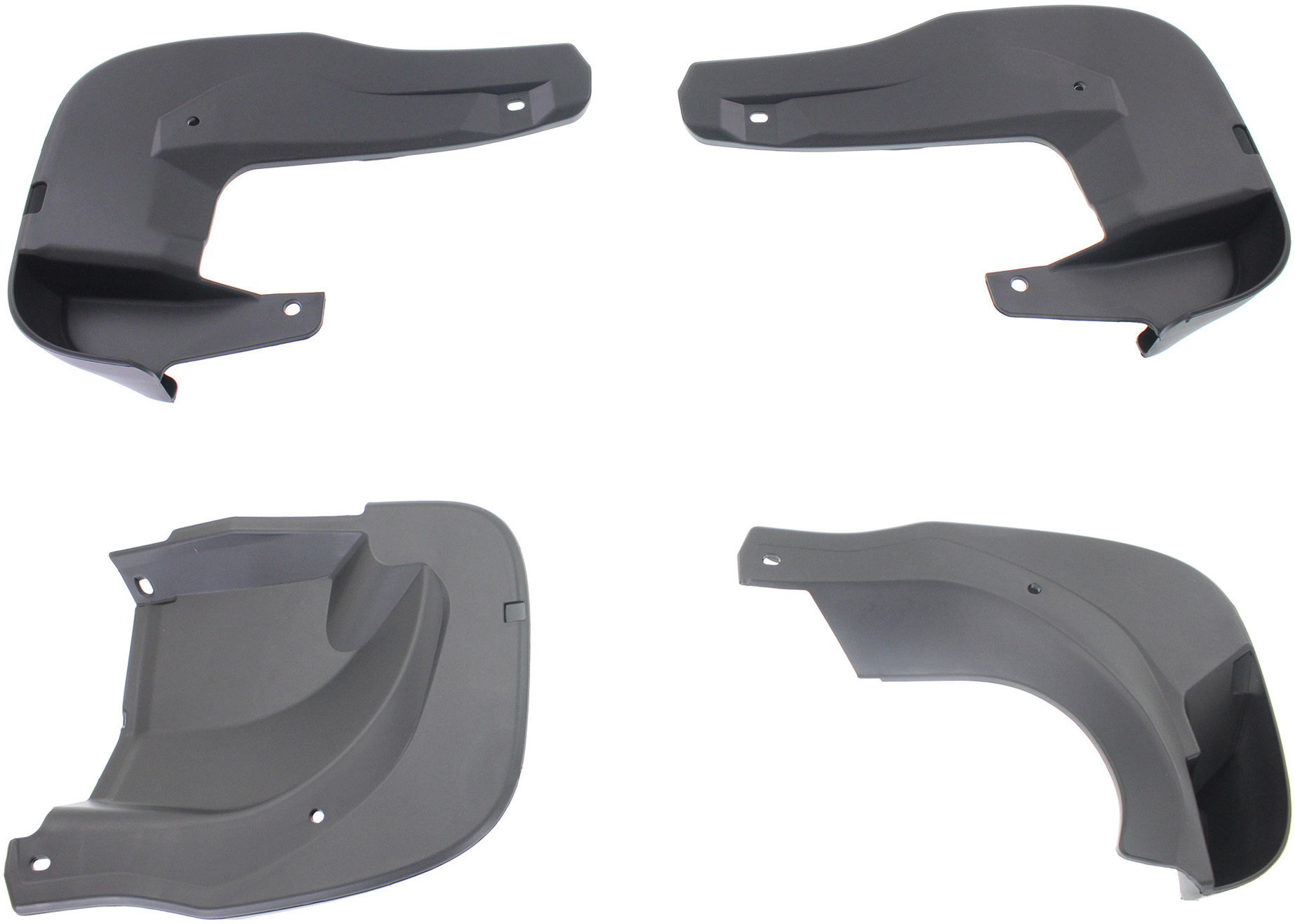 AM CR V 12-16 MUD GUARD SET Front and Rear RH AND LH Dealer Installed USA Type SKU SET REPH223102-2 Partslink HO1294104 HO1708104 OEM 08P08T0A100R1-08P09T0A100R1