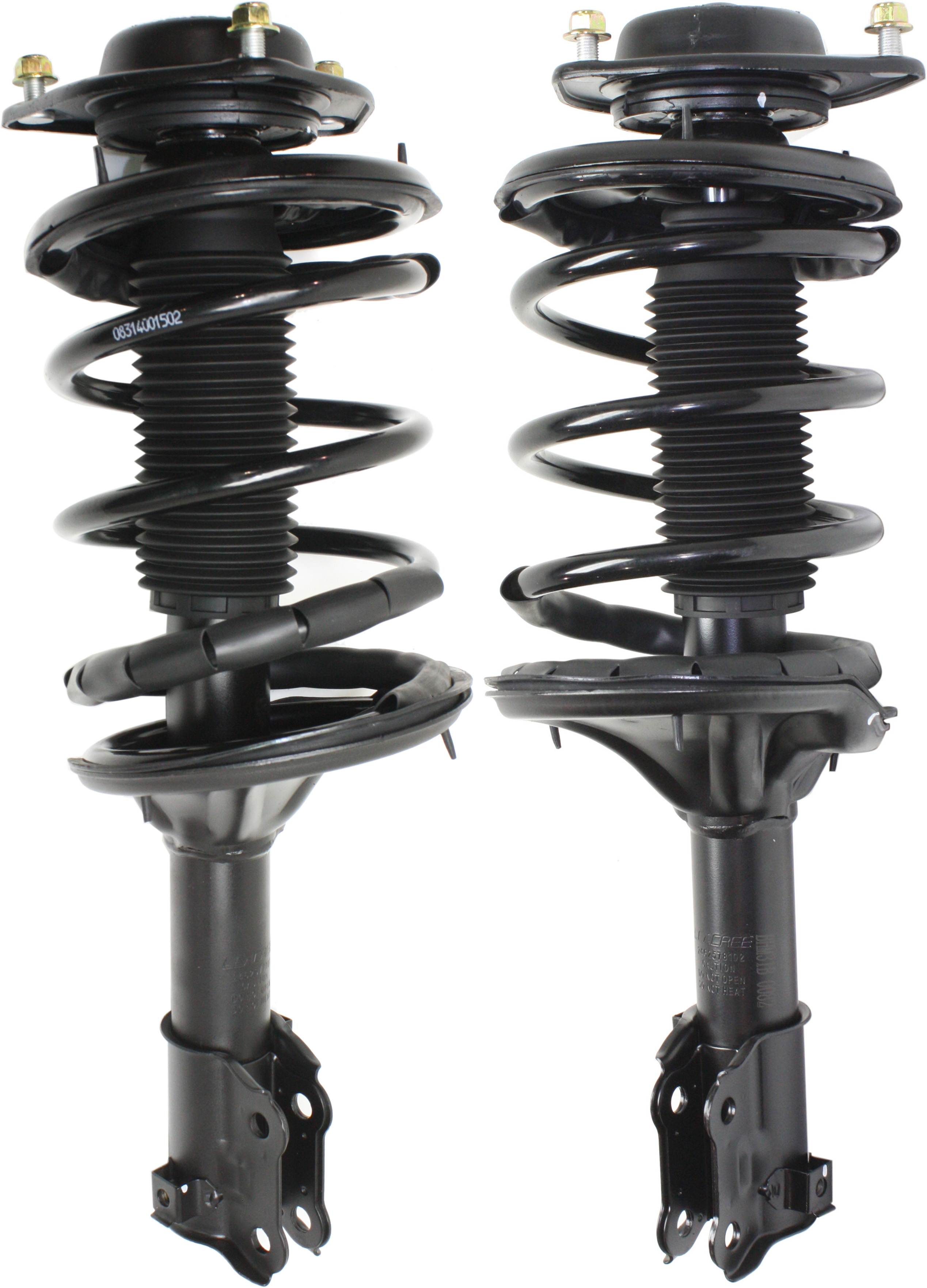 AM ELANTRA 00-06 FRONT FULLY LOADED STRUT RH AND LH Gas Charged Twin tube Set of 2 SKU SET REPH280531 OEM 546512D100-546612D100