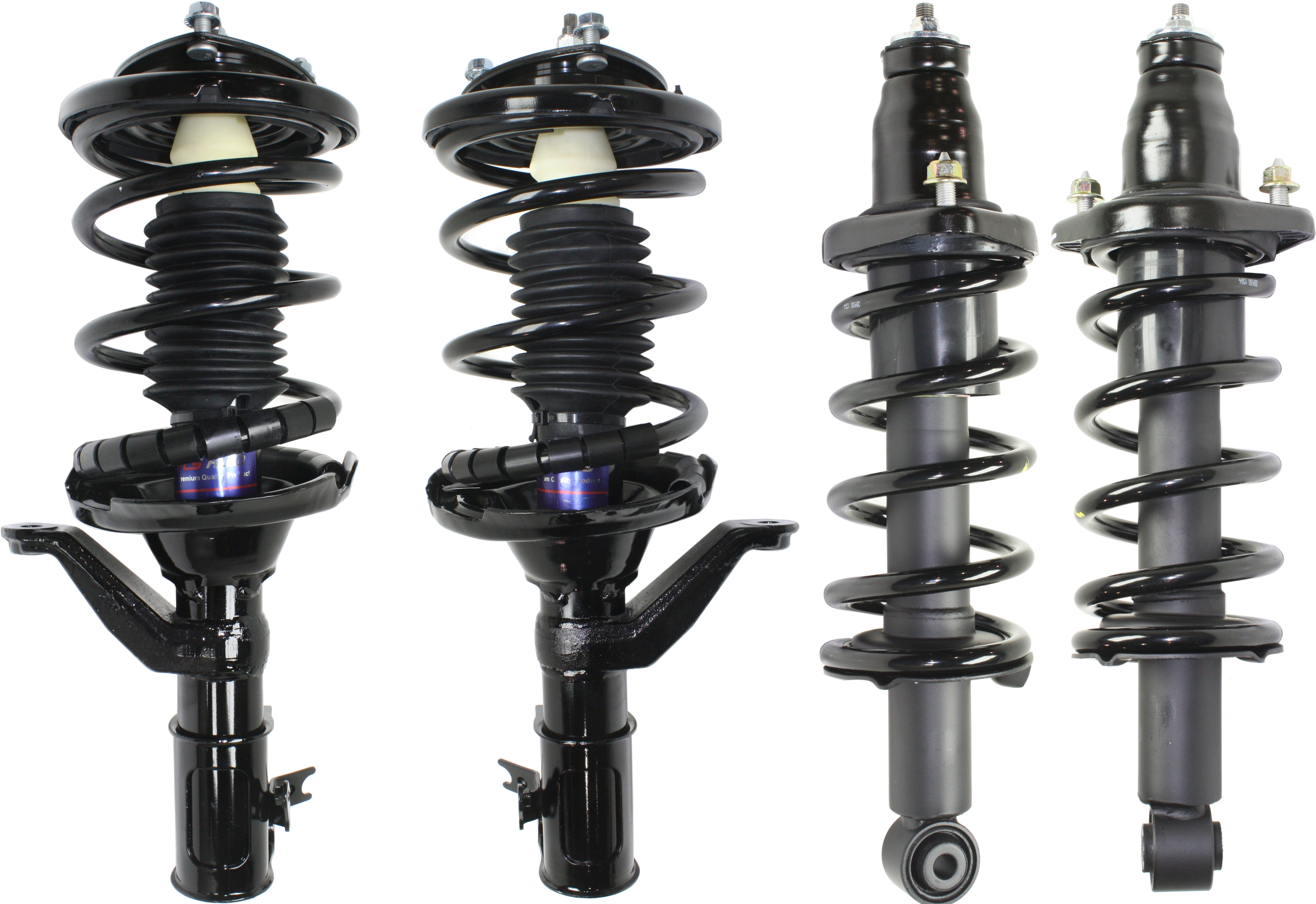 AM CIVIC 03-05 FRONT AND REAR FULLY LOADED STRUT RH AND LH Gas Charged Twin tube Set of 4 SKU SET REPH280533-4 OEM 51601S5TA04-51605S5AC02-51602S