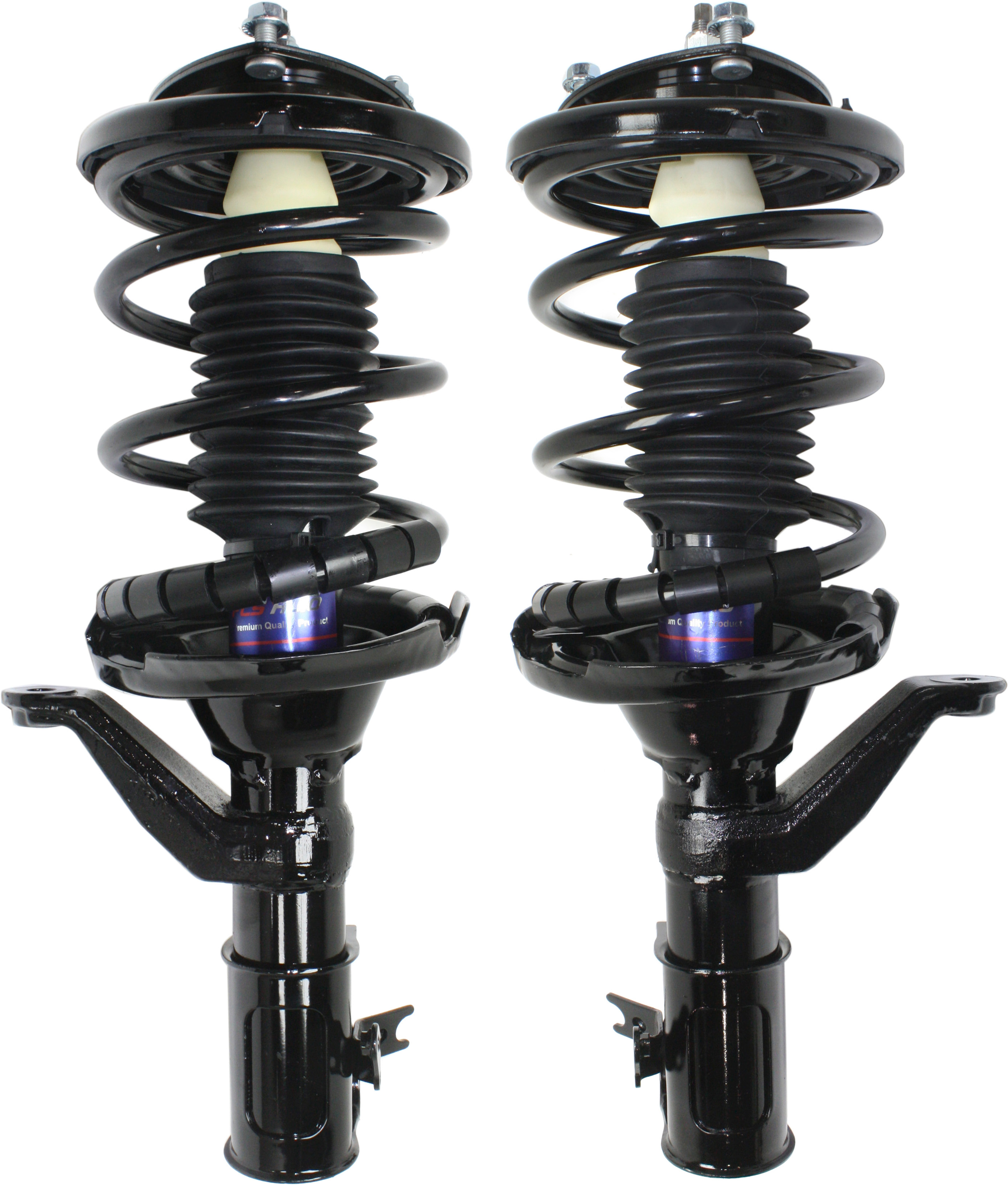 AM CIVIC 03-05 FRONT FULLY LOADED STRUT RH AND LH Gas Charged Twin tube Set of 2 SKU SET REPH280533 OEM 51601S5TA04-51605S5AC02-51602S