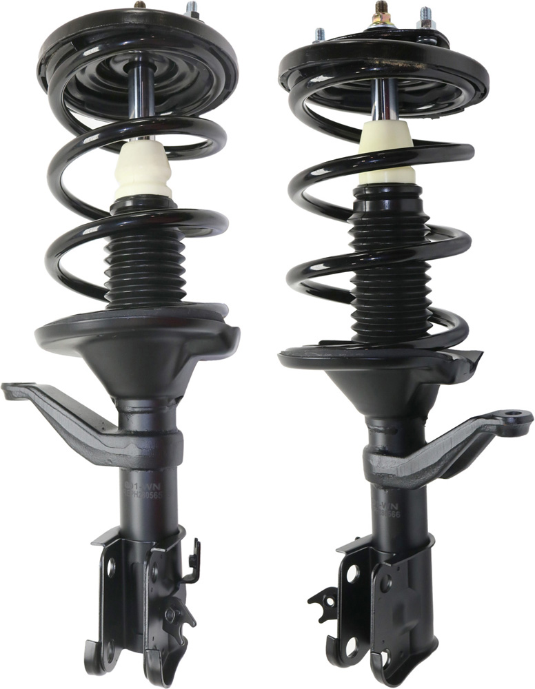 AM CR V 02-06 FRONT FULLY LOADED STRUT RH AND LH Gas Charged Twin tube Set of 2 SKU SET REPH280565 OEM 51605S9AA22-51606S9AA05-51606S
