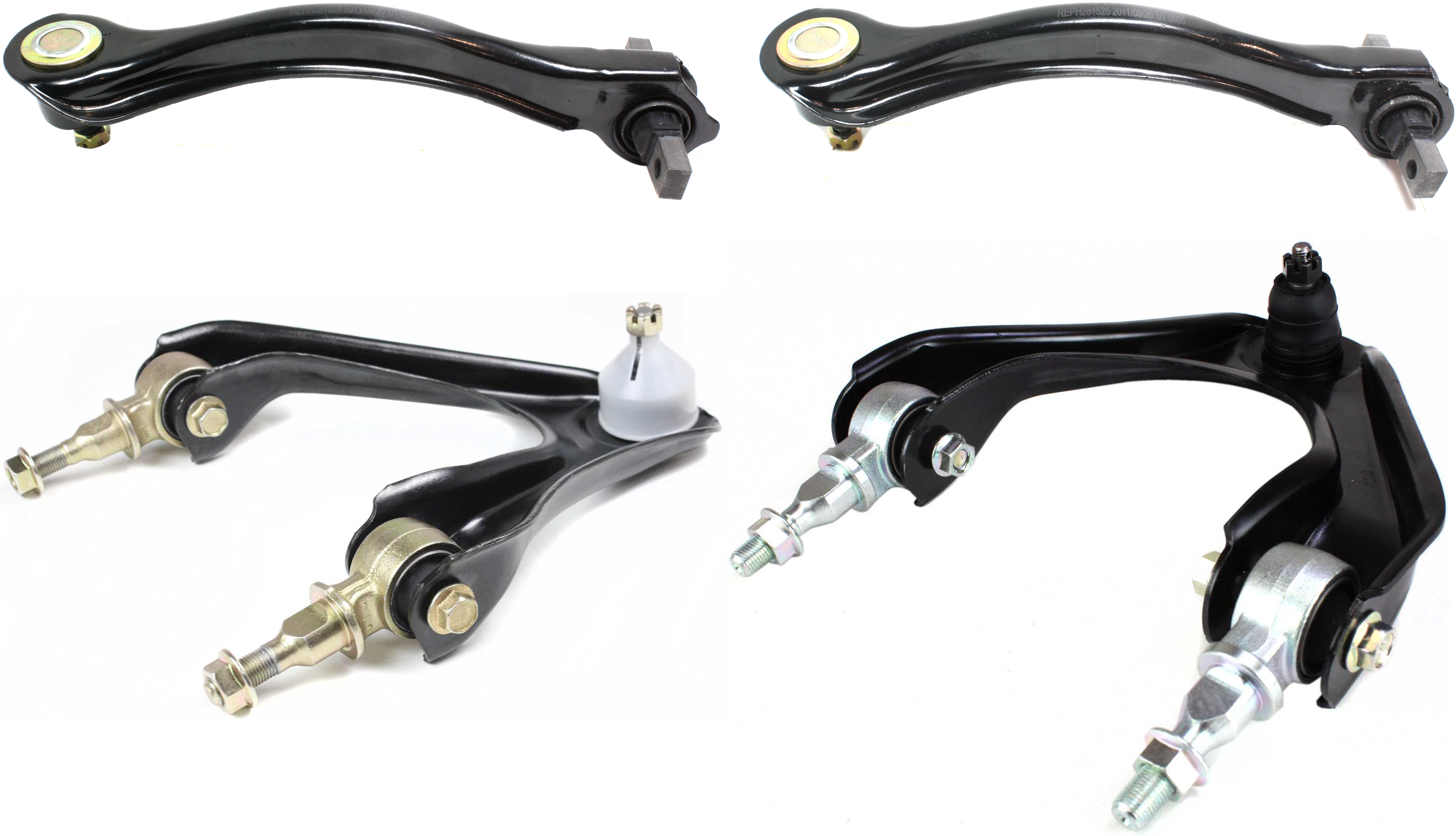 AM ACCORD 94-97 CL 97-99 CONTROL ARM KIT Set of 4 Front and Rear RH and LH Upper SKU SET REPH281501-4 OEM 51450SV4000-5862031620-51460SV