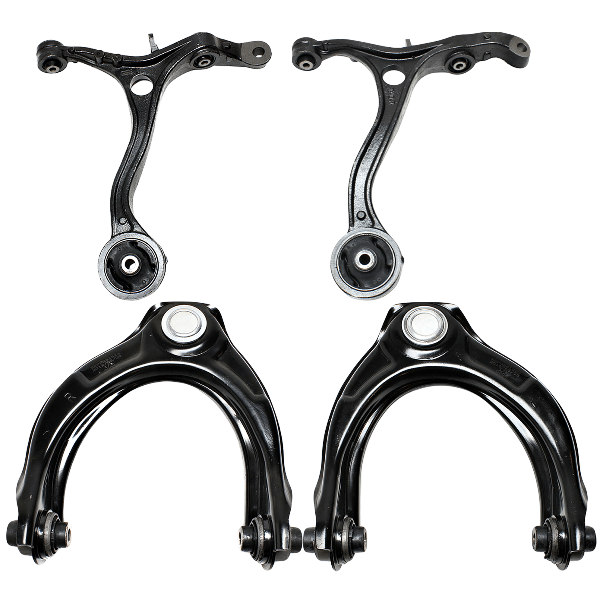 AM ACCORD 08-12 TSX 09-14 FRONT CONTROL ARM RH AND LH Upper and Lower w Ball Joint and Bushing SKU SET REPH281523-4 OEM 51350TA0A00-51350TE1A00-51350T