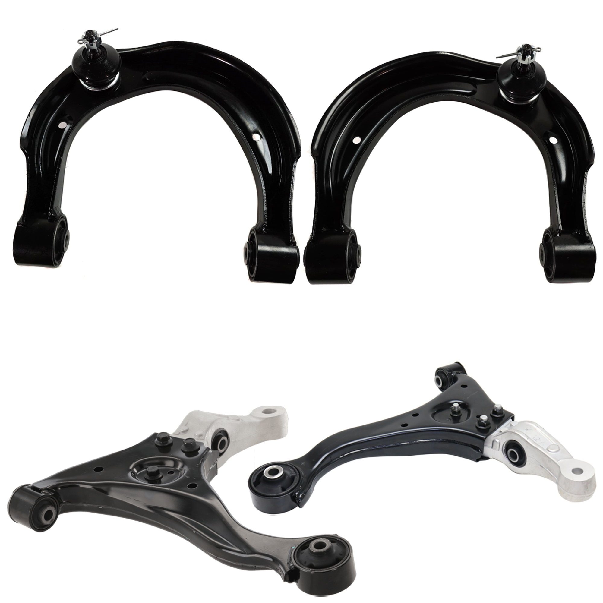 AM SONATA 06-06 FRONT CONTROL ARM KIT RH AND LH Set of 4 Upper and Lower SKU SET REPH281569-4 OEM 544103F601-544203F601-545003K0