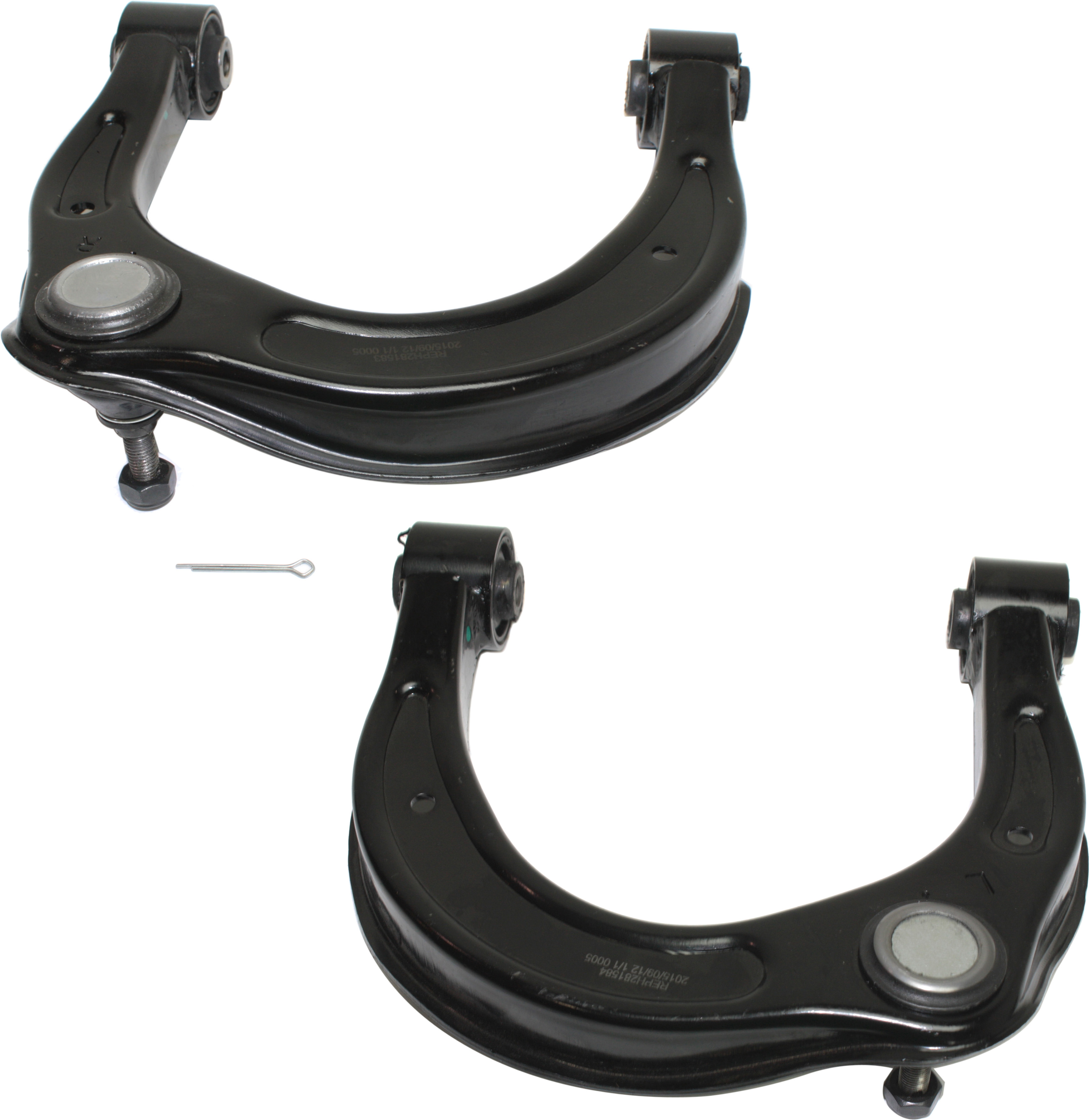 AM SONATA 06-07 AZERA 06-06 FRONT CONTROL ARM RH AND LH Upper w Ball Joint and Bushing SKU SET REPH281583 OEM 544103K000-544203K000