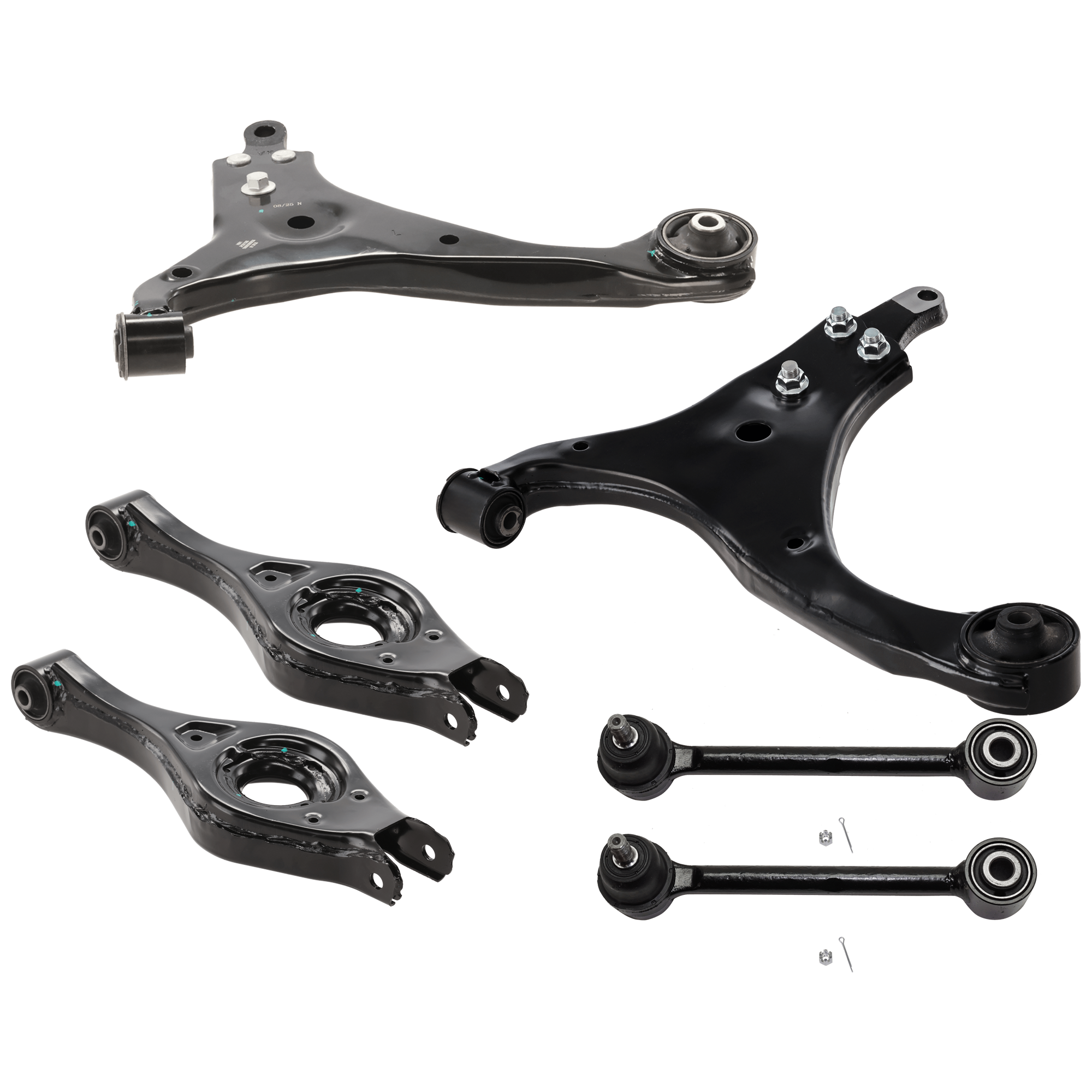 AM ELANTRA 07-12 CONTROL ARM Front and Rear RH and LH Lower Set of 6 SKU SET REPH281587-6 OEM 545012H000-545012H100-545002H0