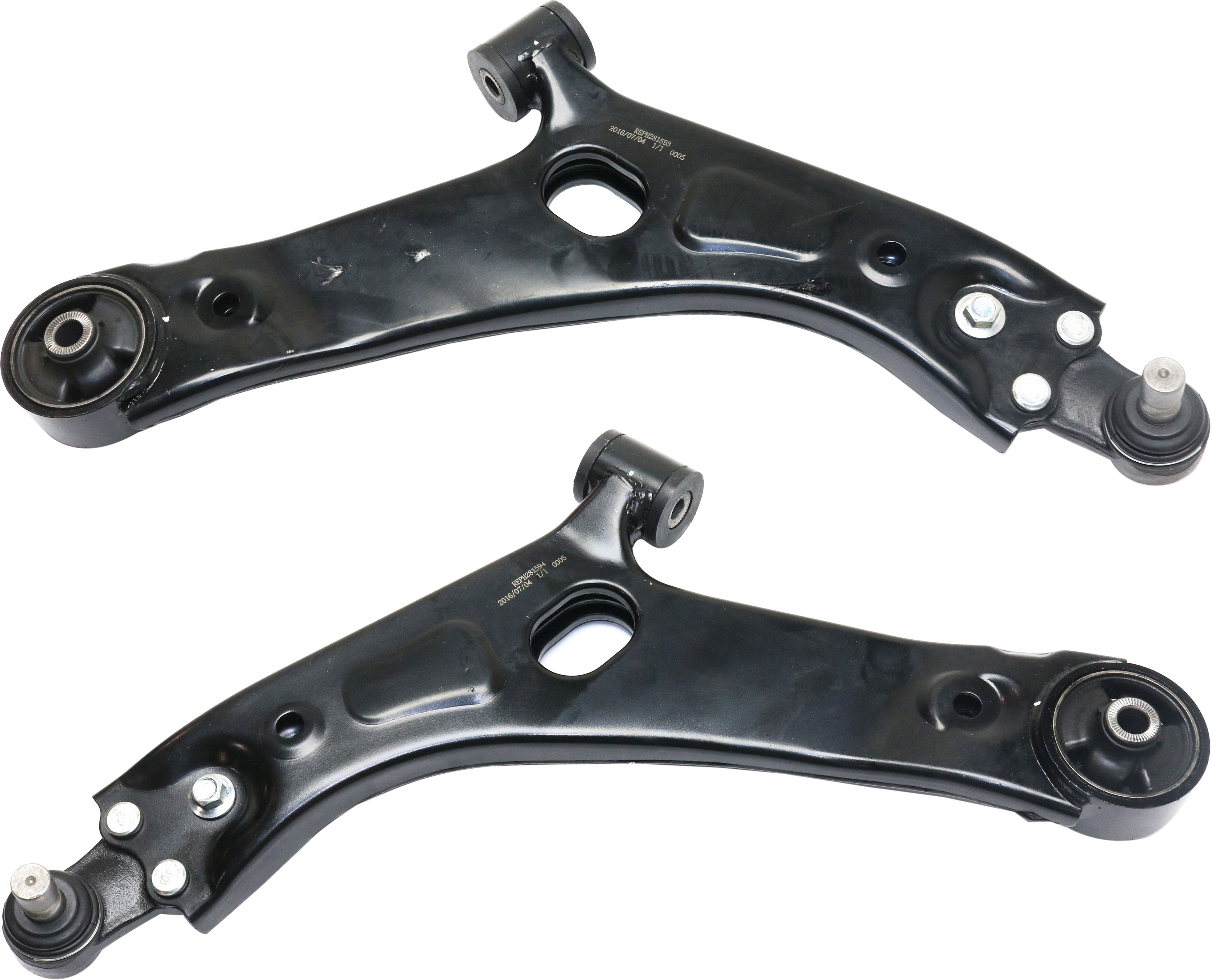 AM TUCSON 10-15 SPORTAGE 11-16 FRONT CONTROL ARM RH AND LH Lower w Ball Joint and Bushing SKU SET REPH281593 OEM 545012S000-545012S100-545002S0