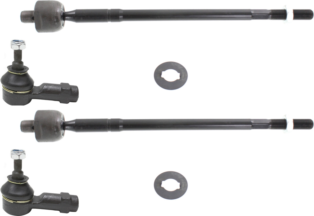 AM ELANTRA 01-06 SPECTRA 05-09 FRONT TIE ROD END RH AND LH Inner and Outer SKU SET REPH282107-4 Partslink HY4522101 OEM 352018-1014359-1014985-1016793