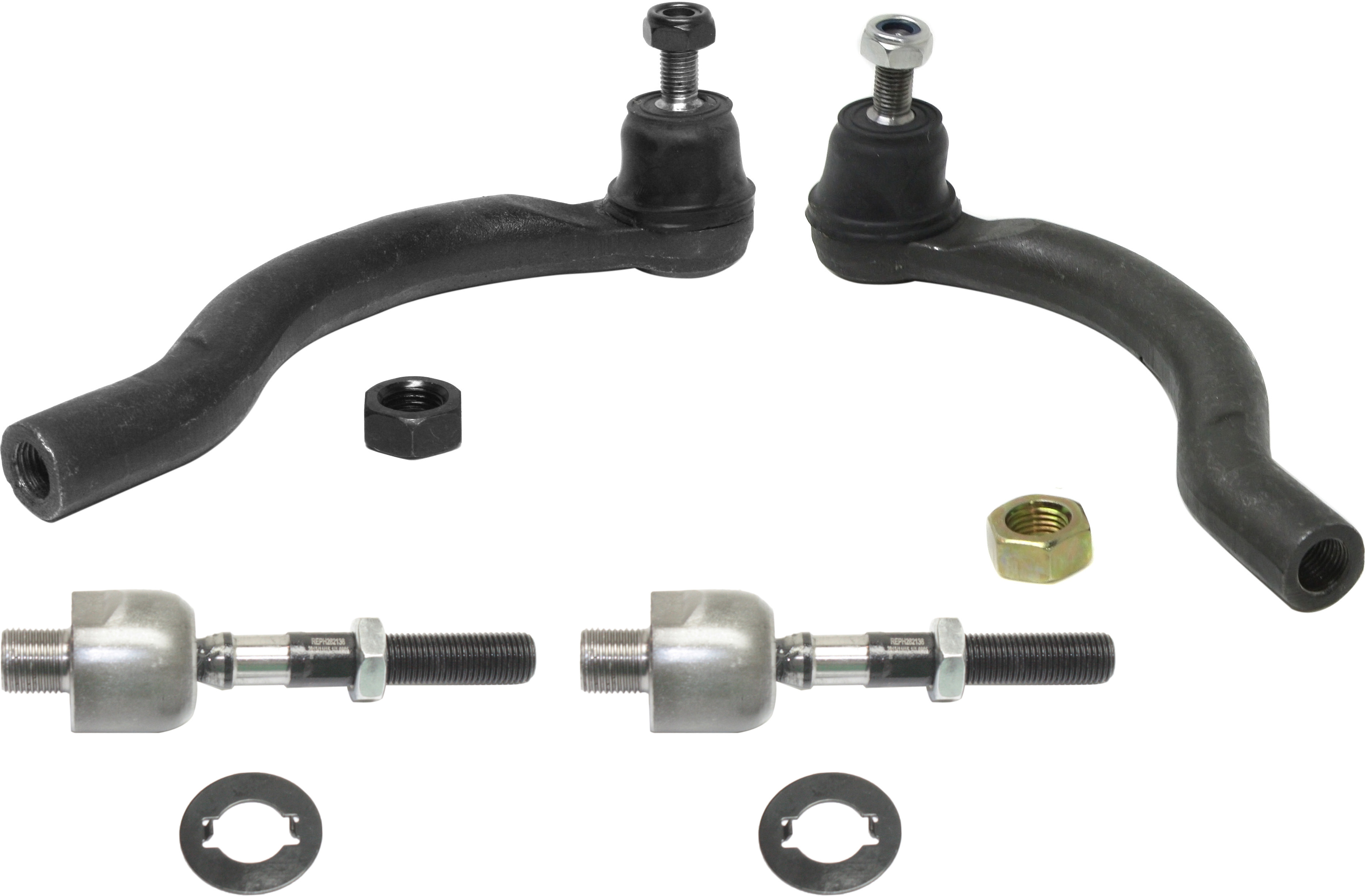 AM ACCORD 03-07 TSX 04-08 FRONT TIE ROD END RH AND LH Inner and Outer SKU SET REPH282121-4 OEM 53010SDAA01-53540SDAA01-53560S