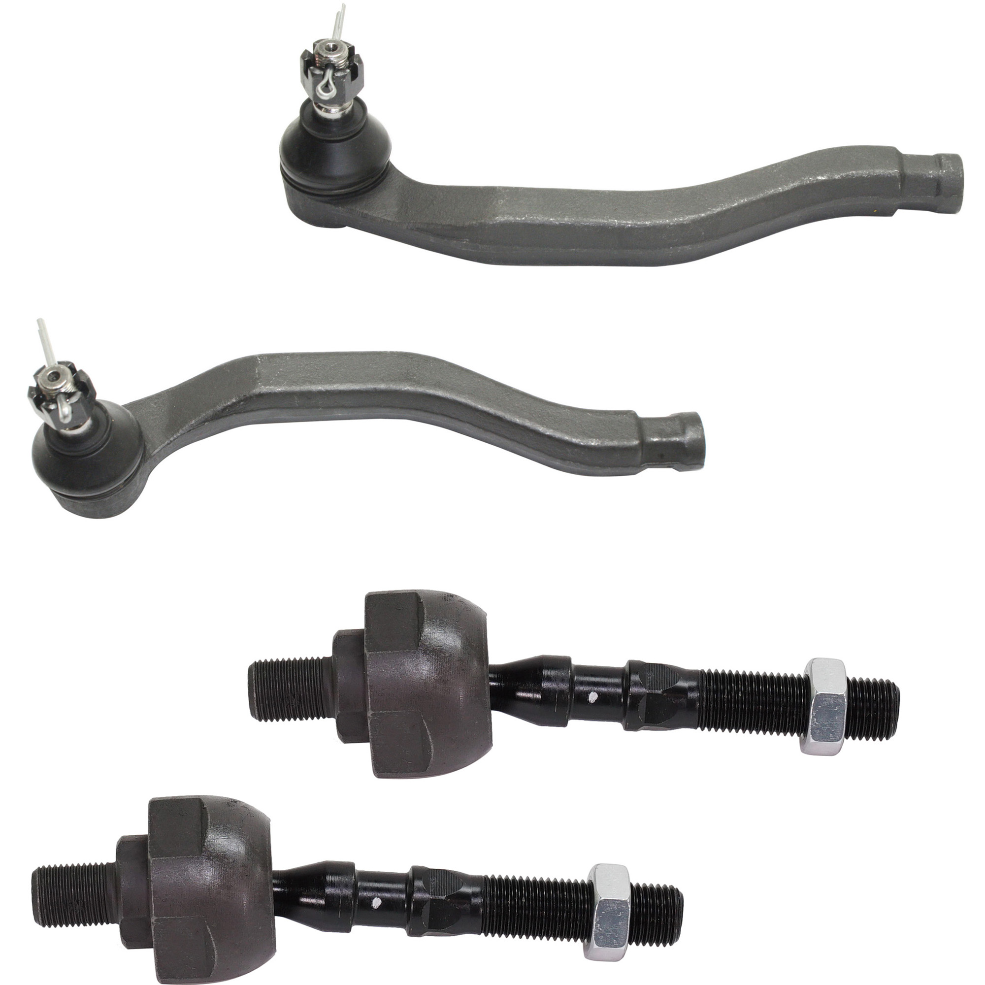 AM PRELUDE 92-96 FRONT TIE ROD RH AND LH Inner and Outer Set of 4 SKU SET REPH282128-4 OEM 1014410-1014633-2693309-45A097
