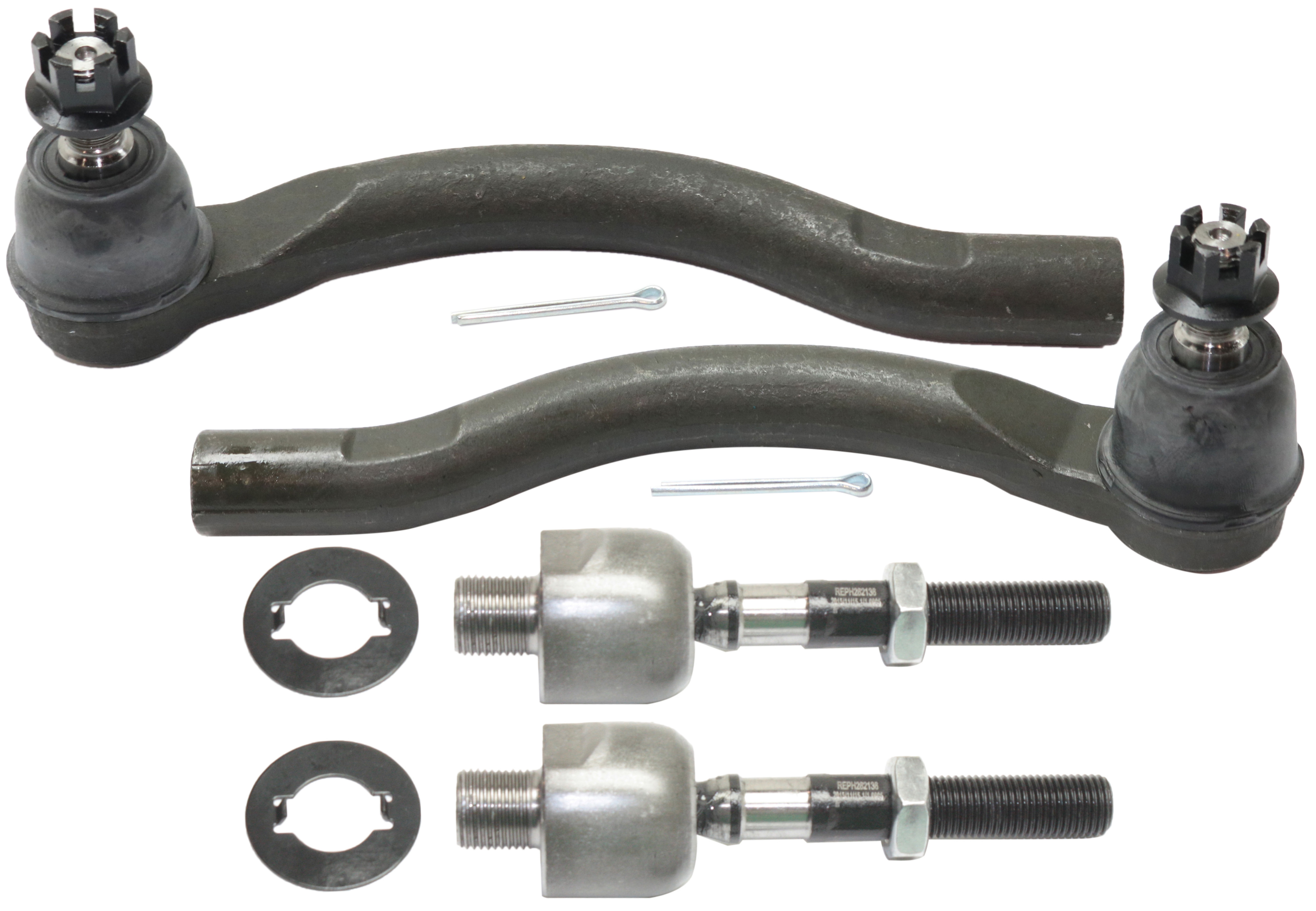 AM TL 04-08 FRONT TIE ROD END RH AND LH Inner and Outer SKU SET REPH282136-4 OEM 53010SDAA01-53540SEPA02-53560S